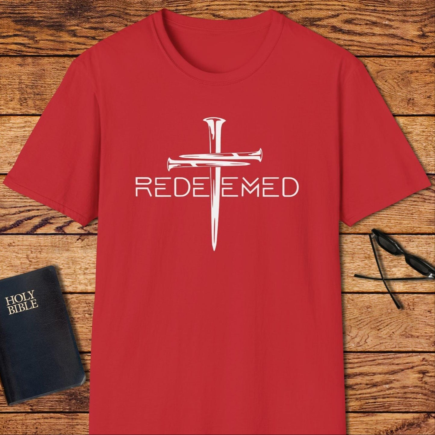 Redeemed Nail Cross T-Shirt