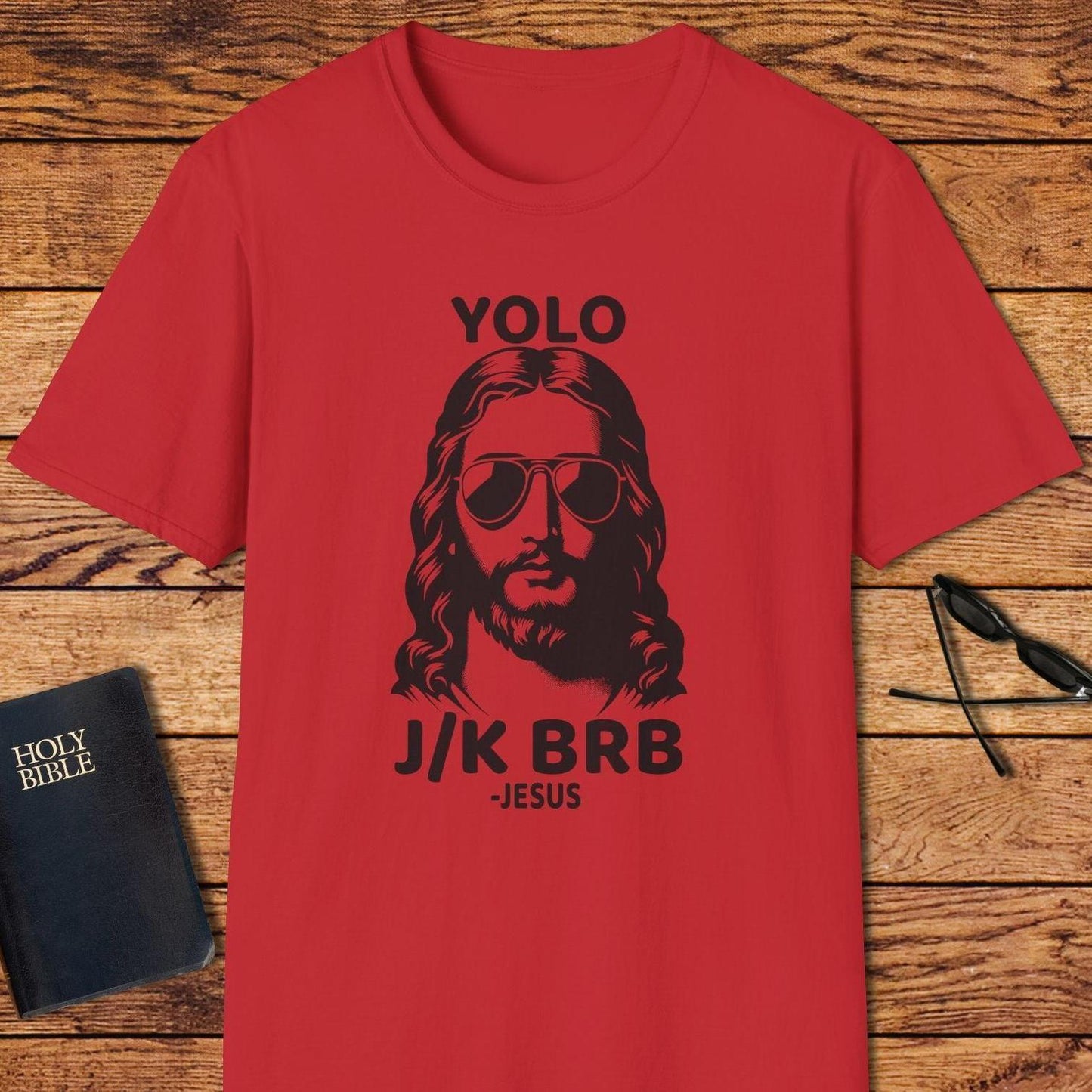 Yolo Jesus JK BRB T-Shirt