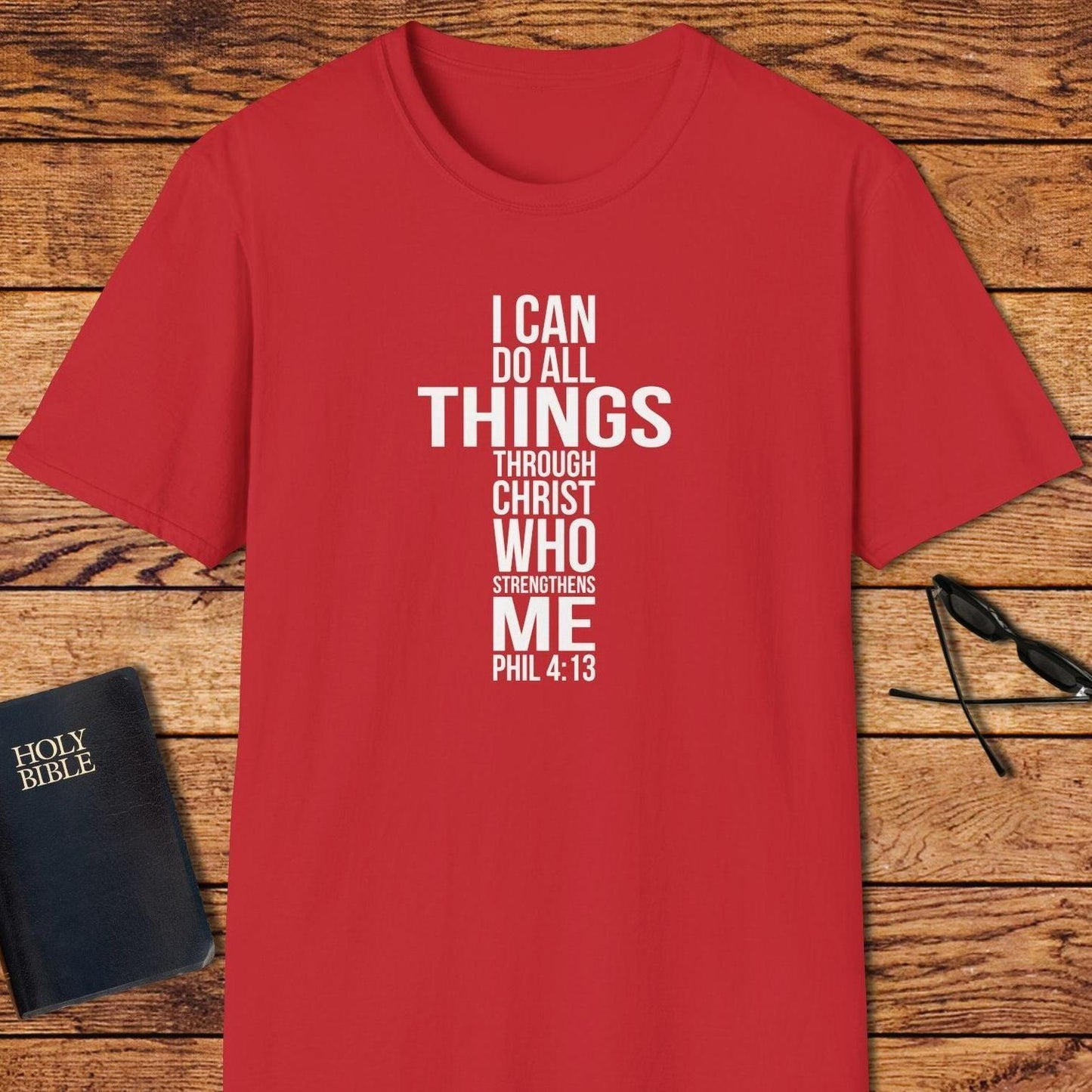 I Can Do All Things Cross Words T-Shirt