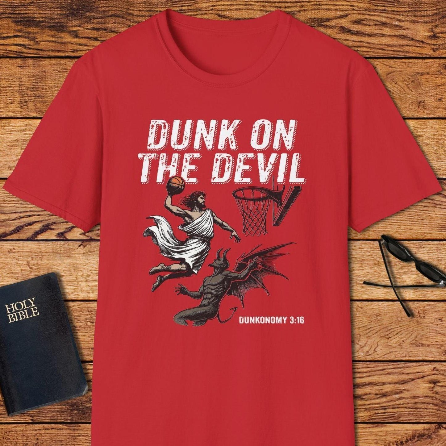 Dunk On The Devil T-Shirt