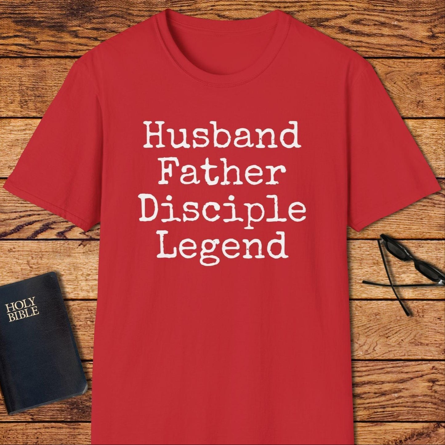 Husband Father Disciple Legend T-Shirt