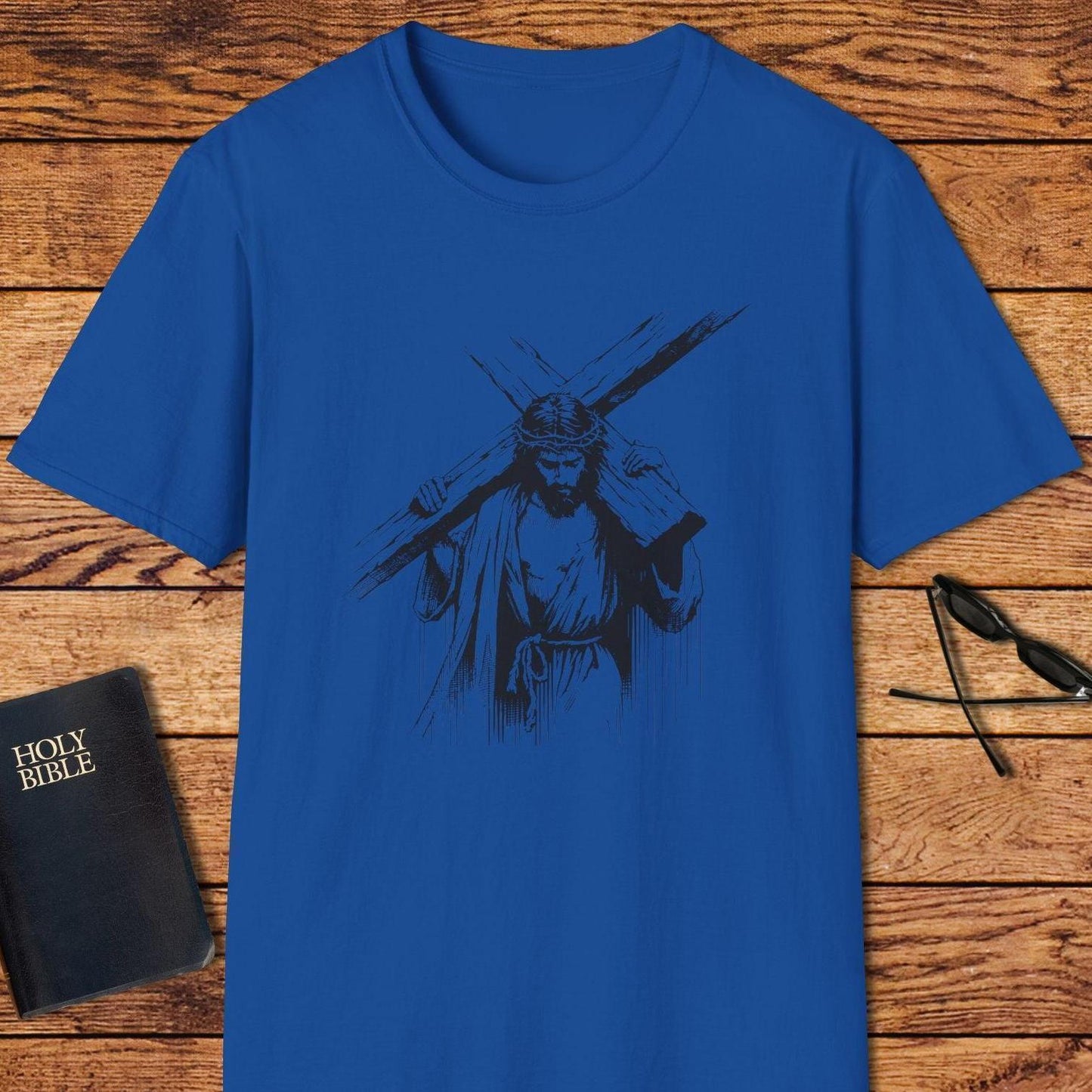 Jesus Carrying Cross T-Shirt