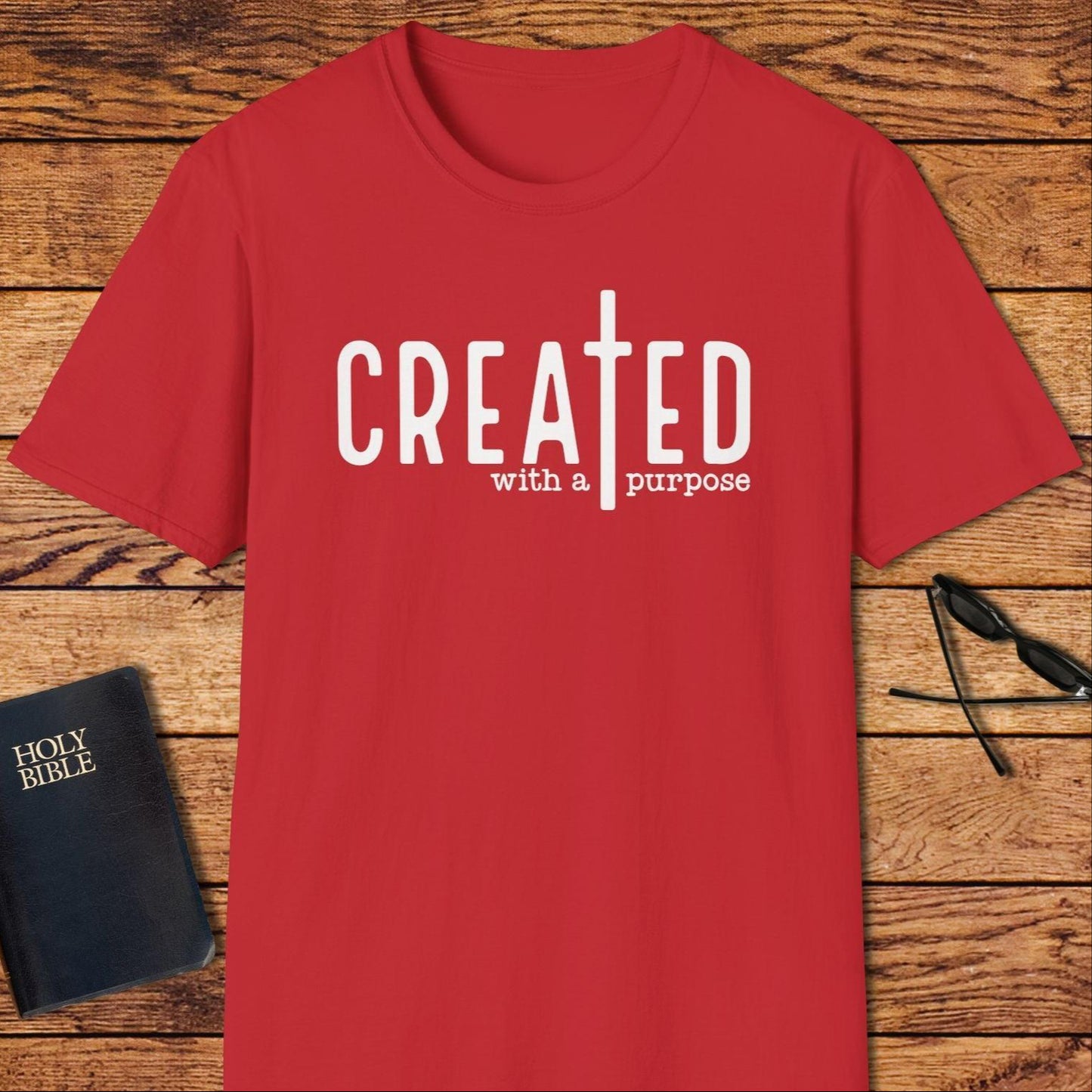 Created With A Purpose Cross T-Shirt