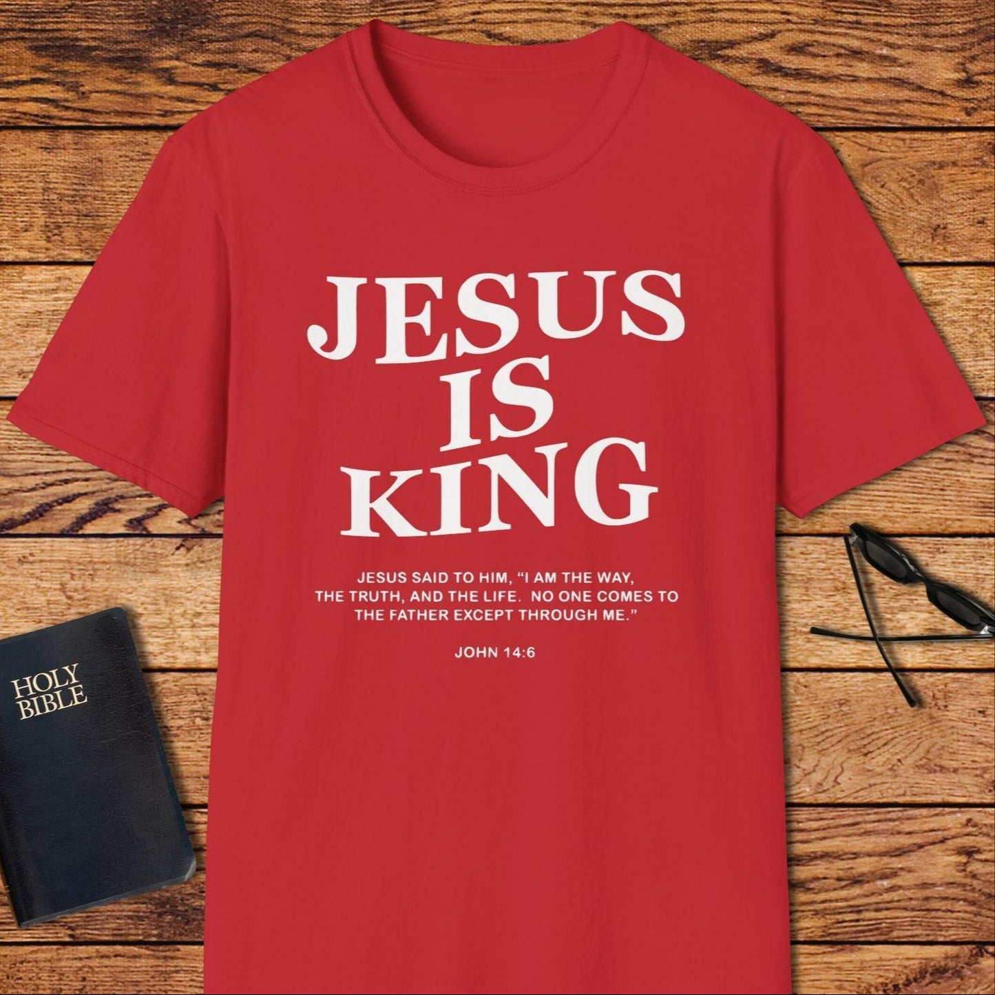 Jesus Is King Verse T-Shirt