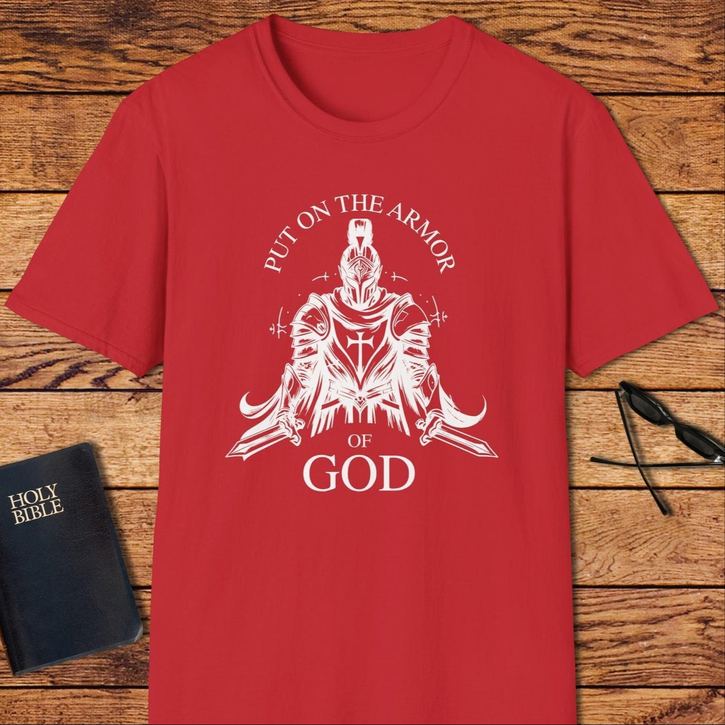 Put On The Armor Of God Knight T-Shirt