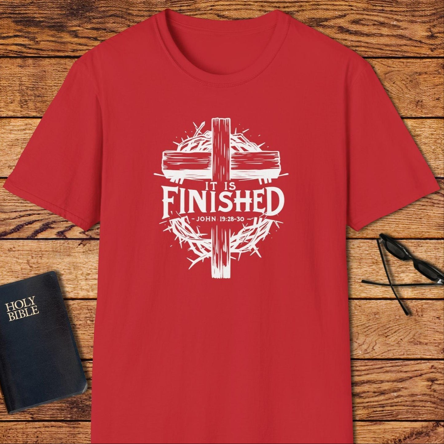 It Is Finished Cross & Thorns T-Shirt