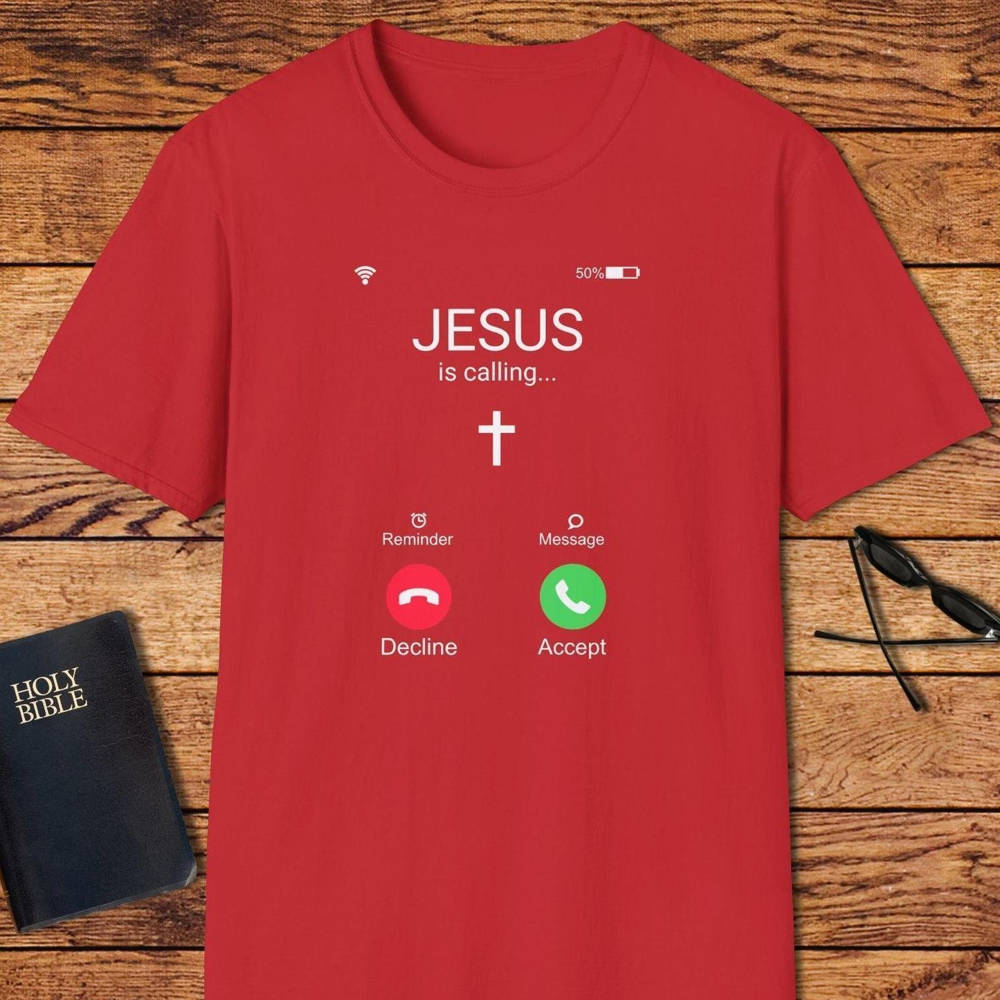 Jesus Is Calling Phone T-Shirt