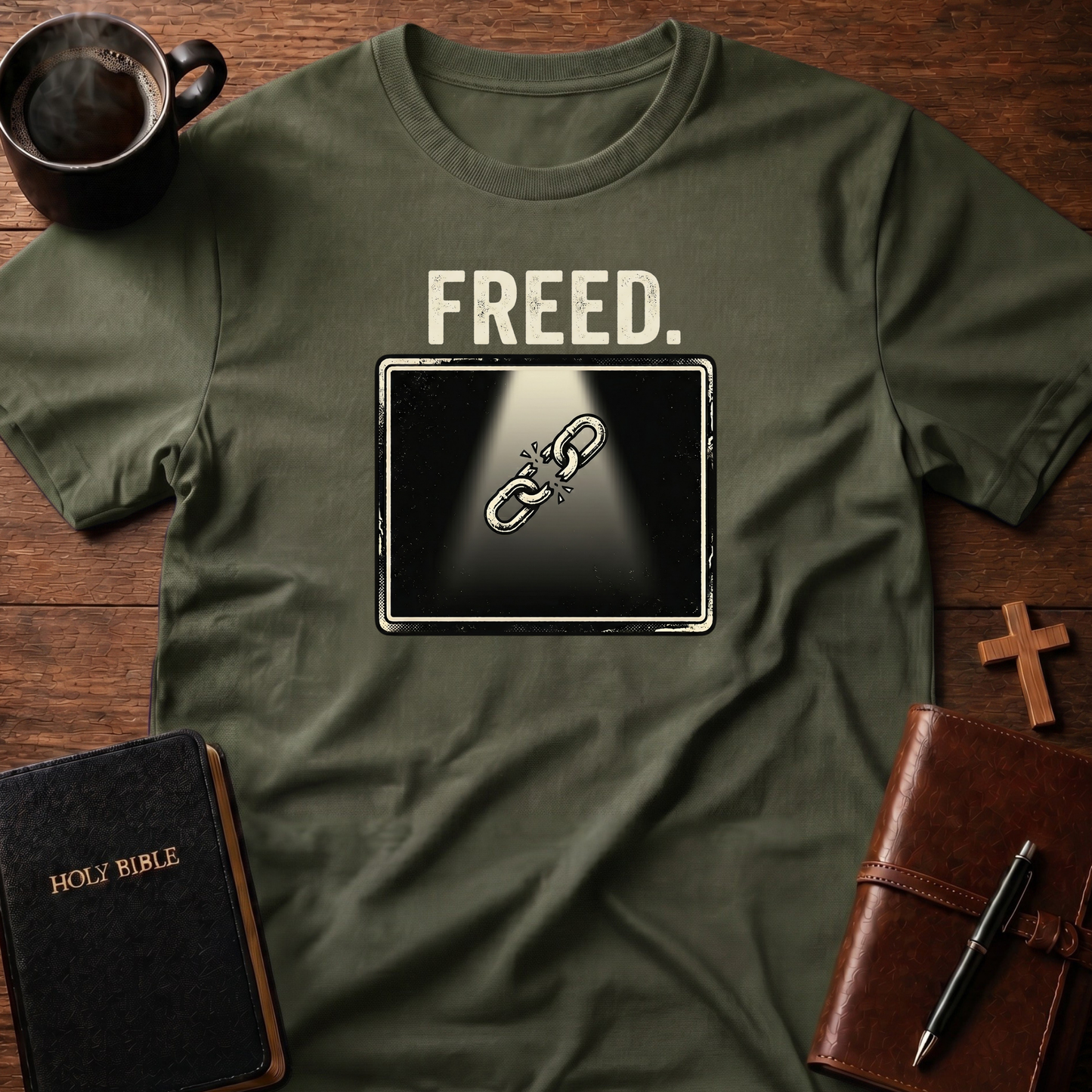 Freed Square Chain T-Shirt