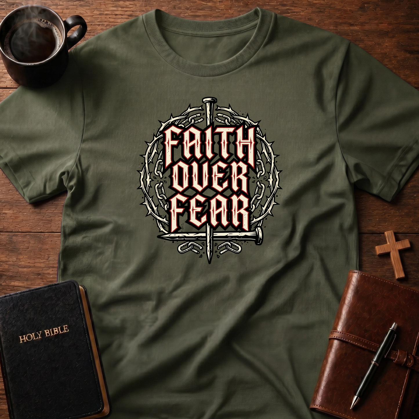 Faith Over Crown T-Shirt