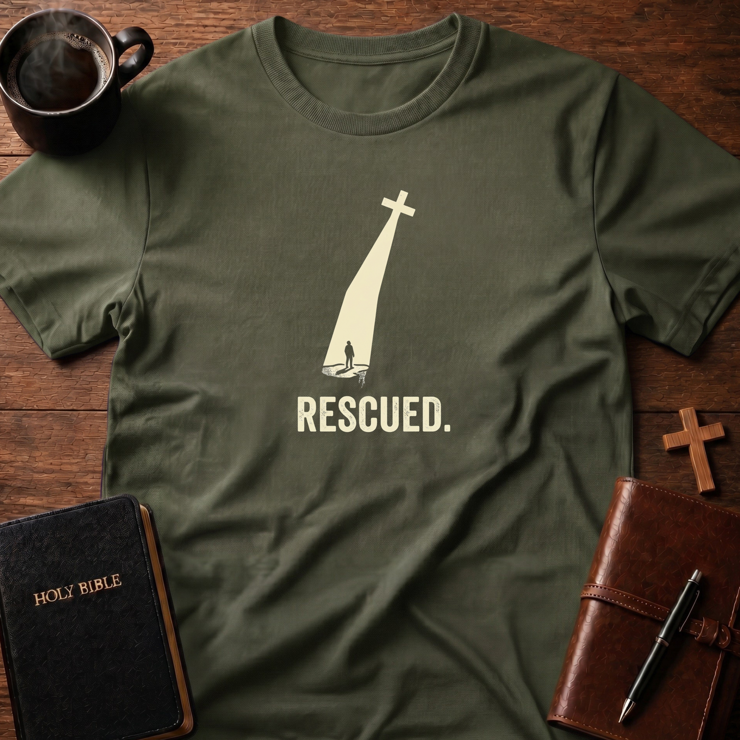 Rescued Cross Light T-Shirt