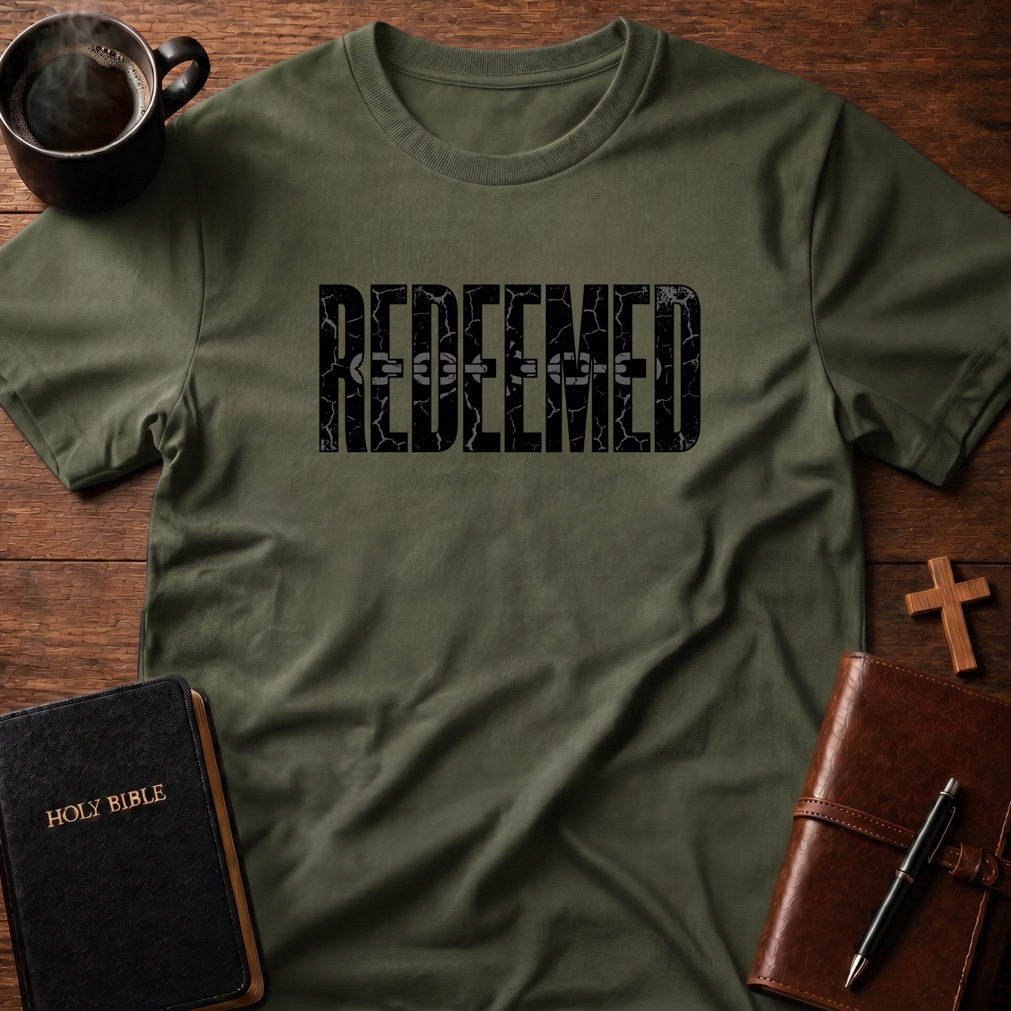 Redeemed Chain Word T-Shirt