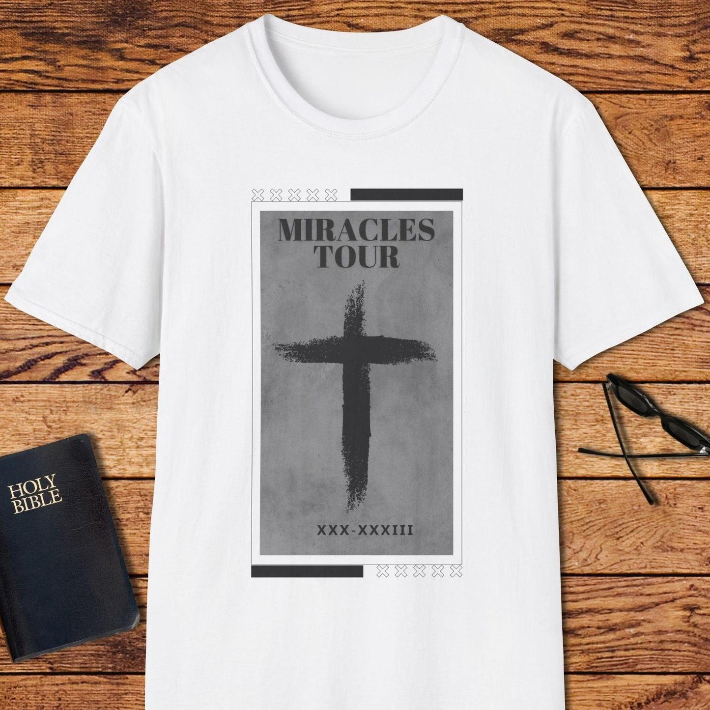 Jesus Christ Miracles Tour T-Shirt