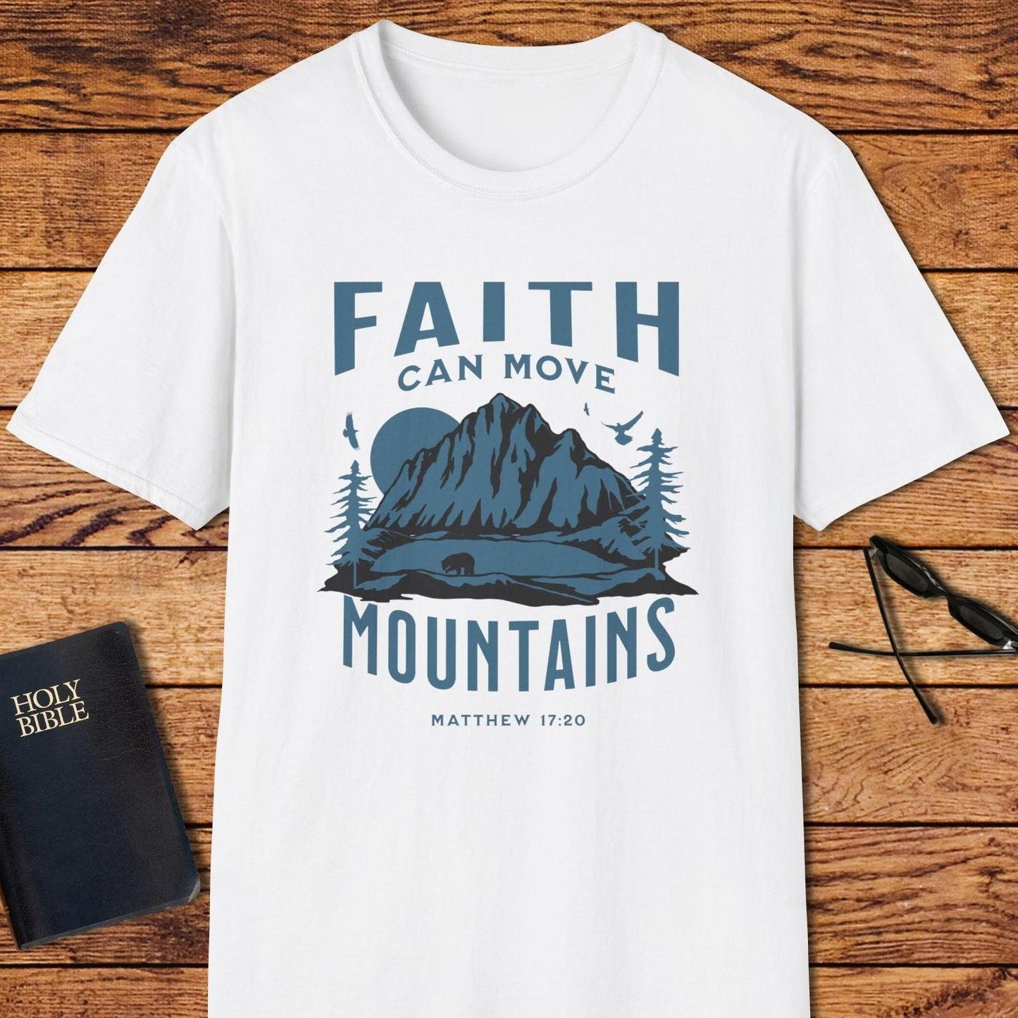 Faith Can Move Mountains Graphic T-Shirt