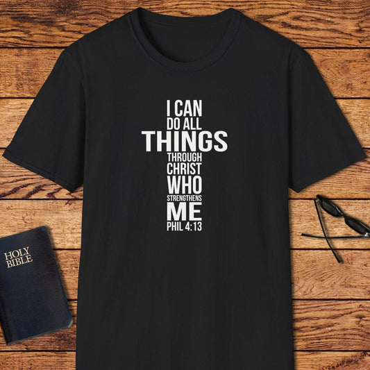 I Can Do All Things Cross Words T-Shirt