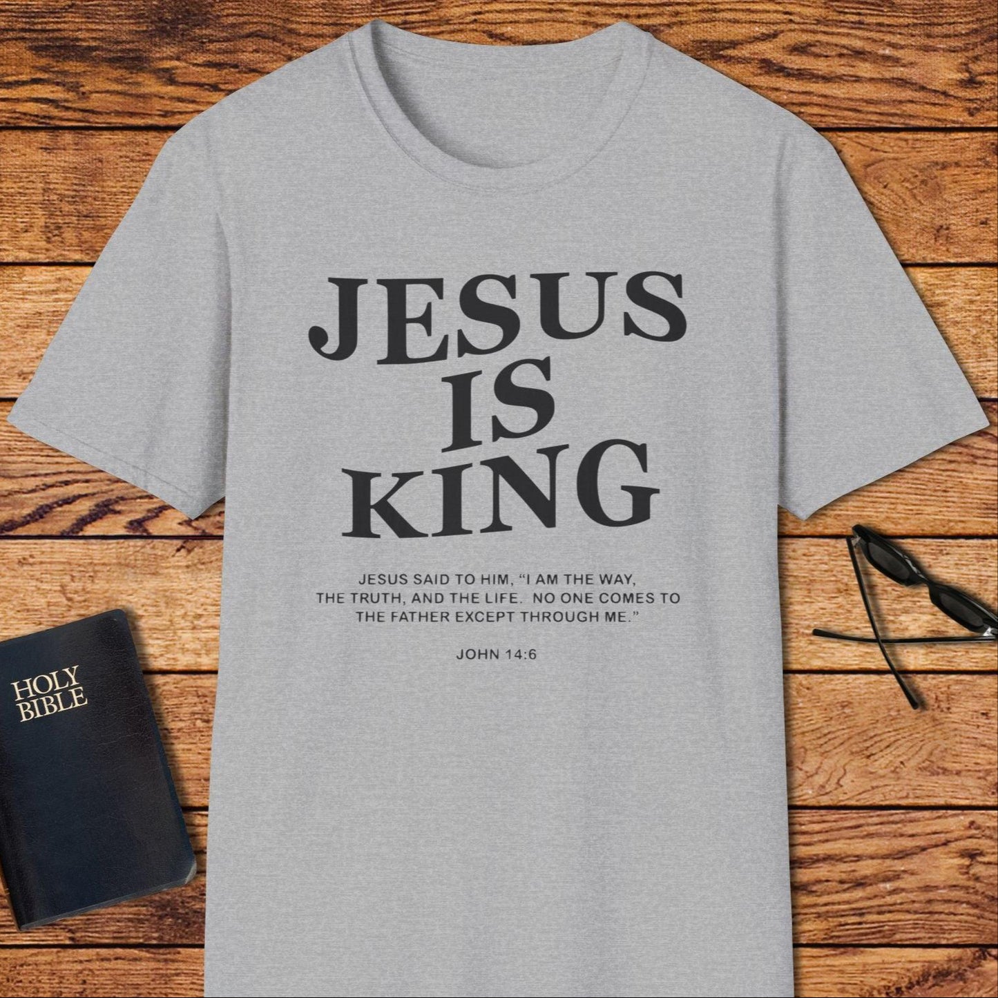 Jesus Is King Verse T-Shirt