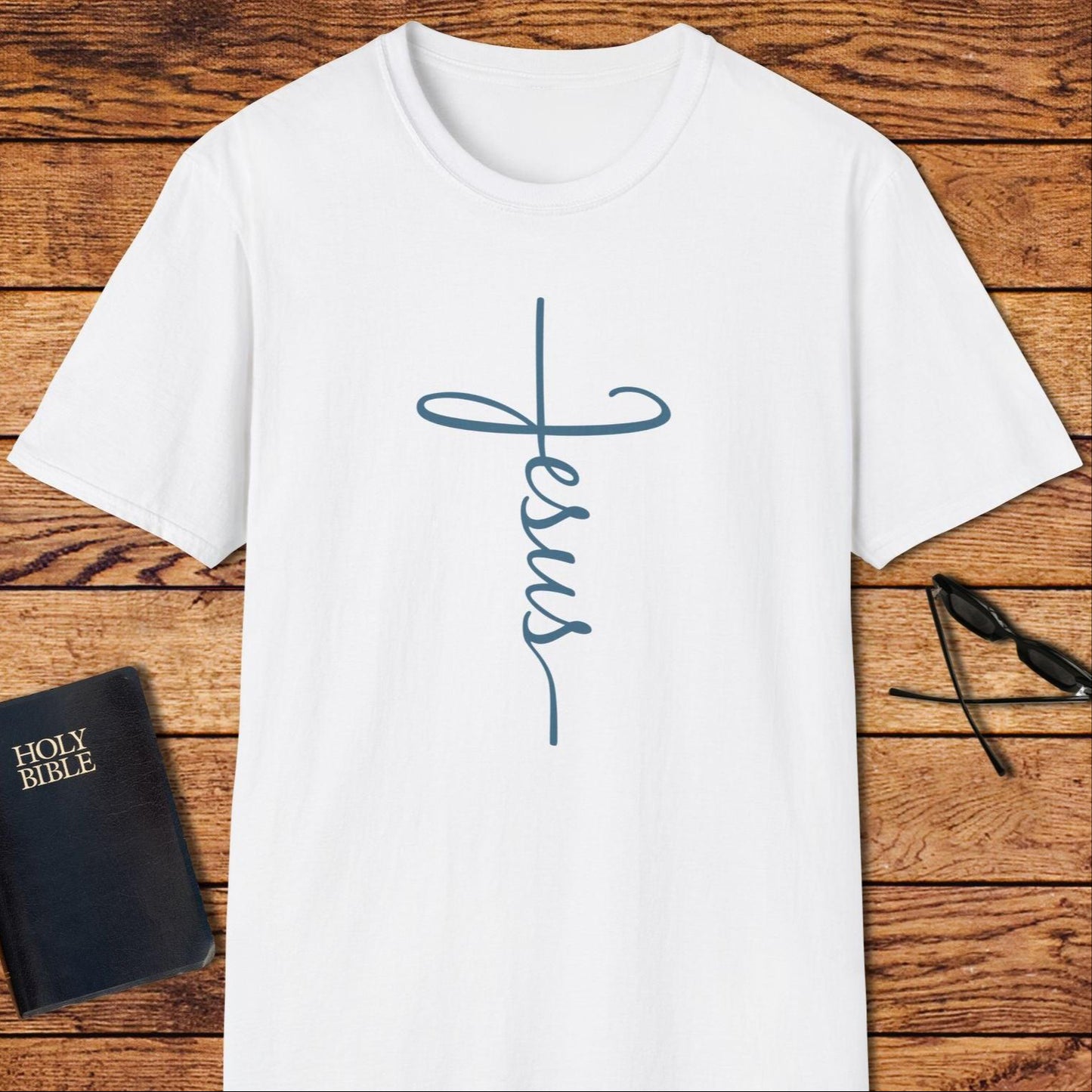Jesus Line Word Long T-Shirt