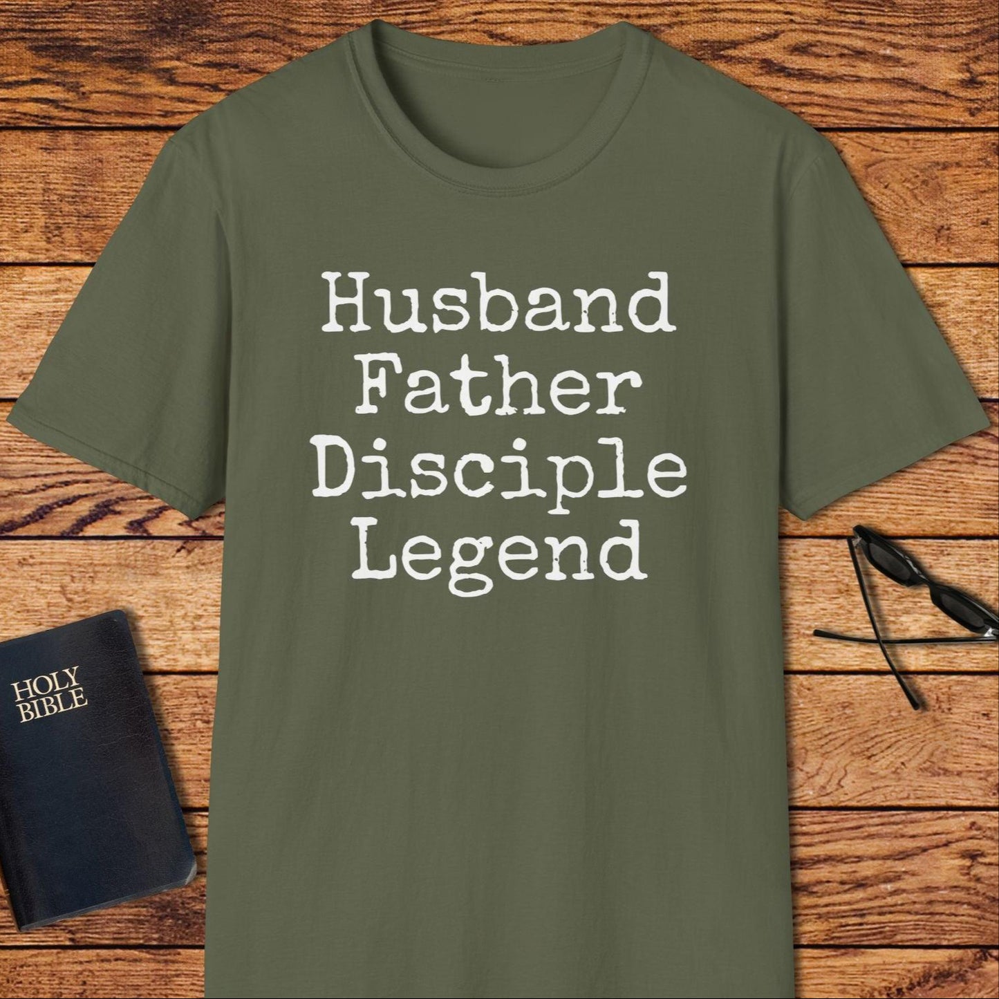 Husband Father Disciple Legend T-Shirt
