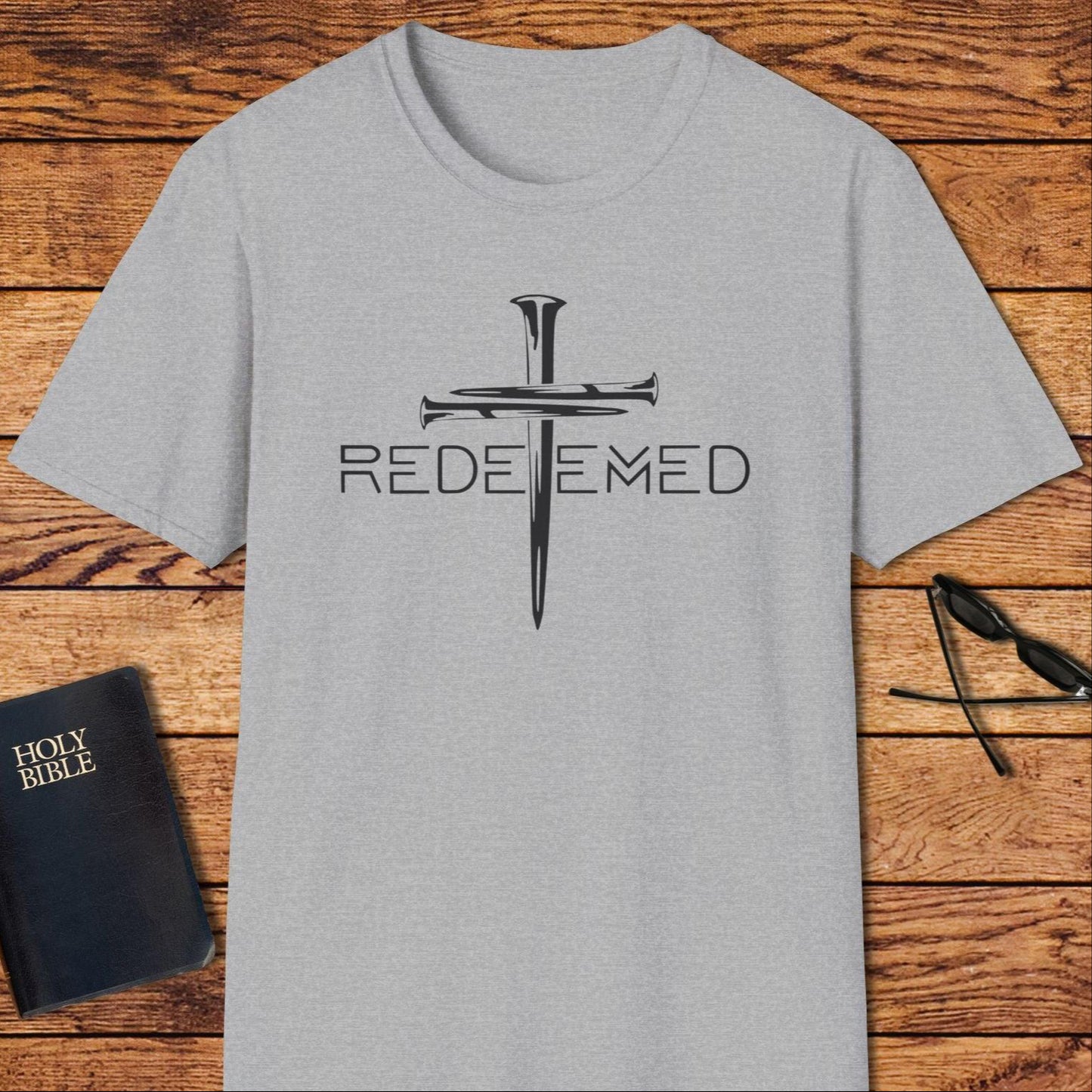 Redeemed Nail Cross T-Shirt