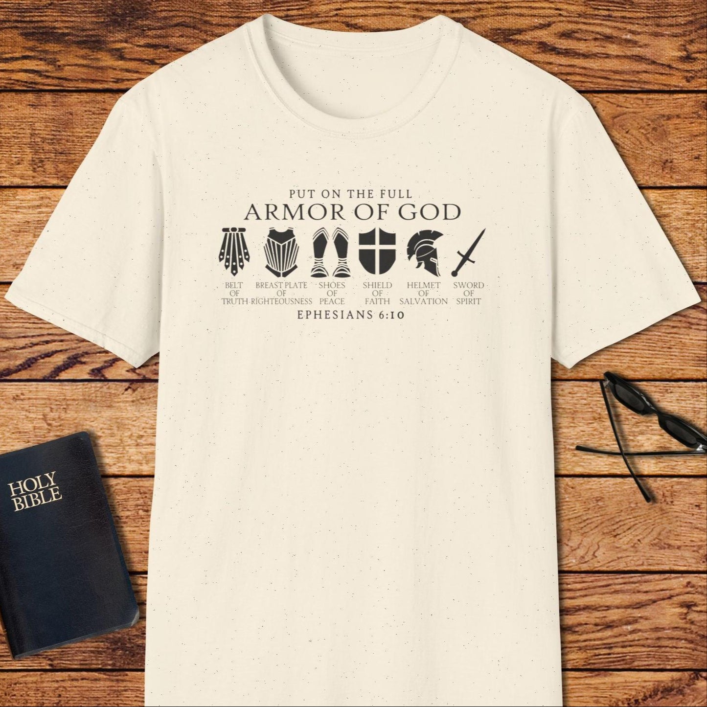 Armor Of God Individual Elements Ephesians T-Shirt