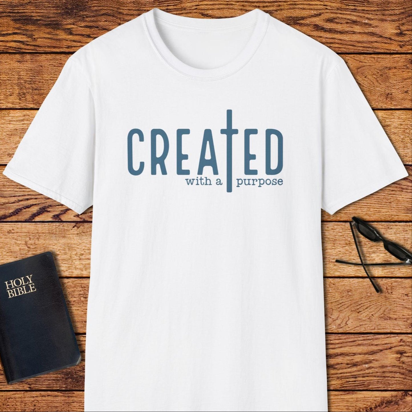 Created With A Purpose Cross T-Shirt