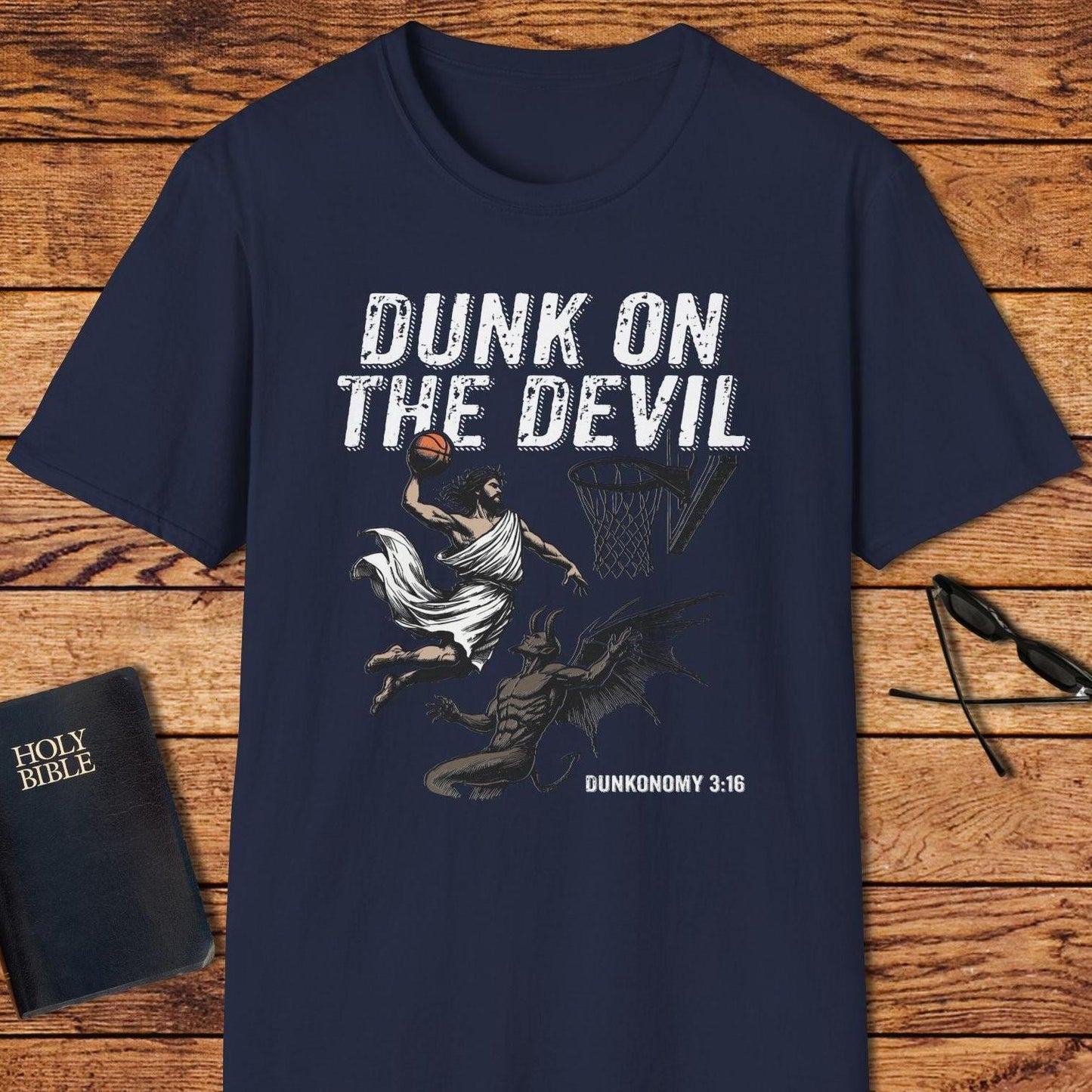 Dunk On The Devil T-Shirt