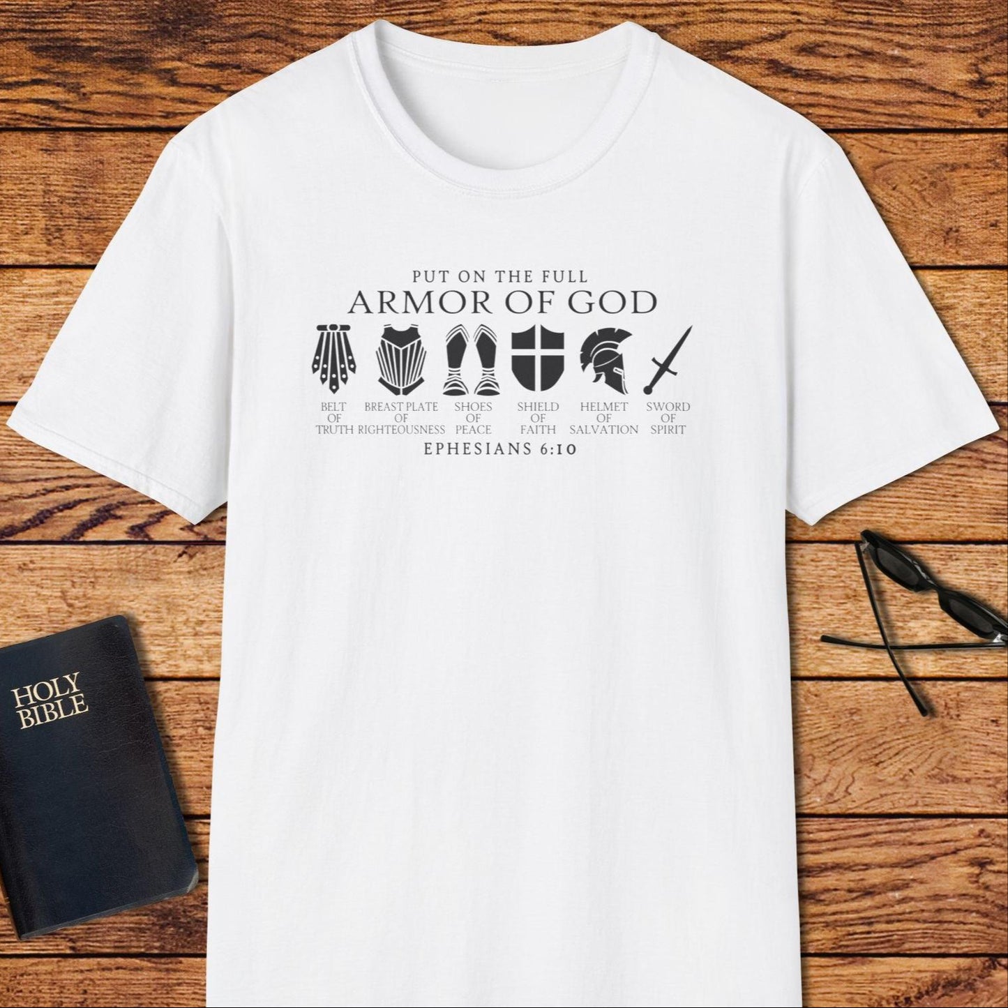 Armor Of God Individual Elements Ephesians T-Shirt