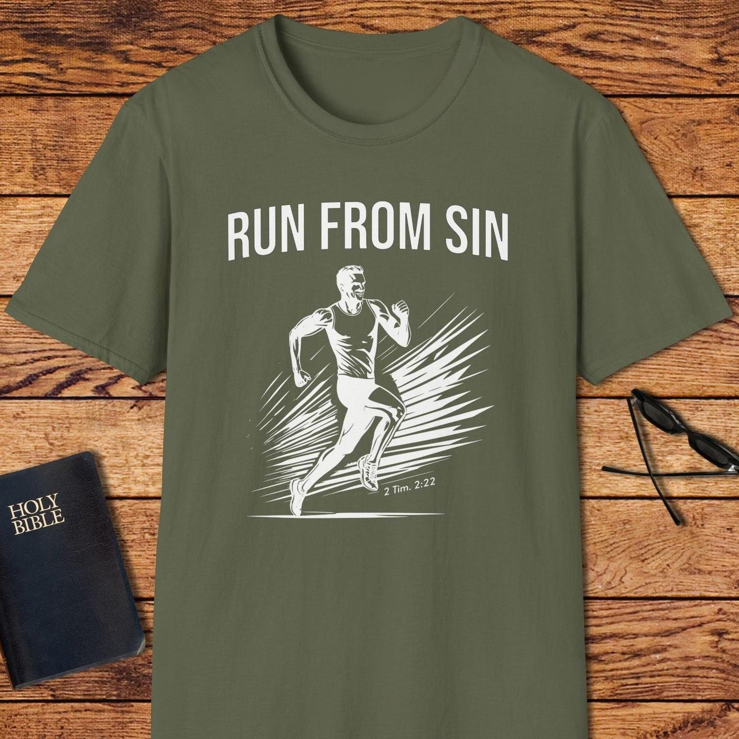 Run From Sin Graphic T-Shirt