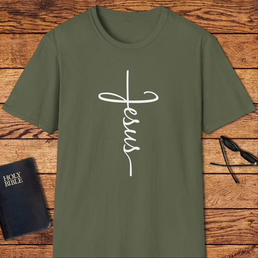 Jesus Line Word Long T-Shirt