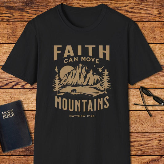 Faith Can Move Mountains Graphic T-Shirt