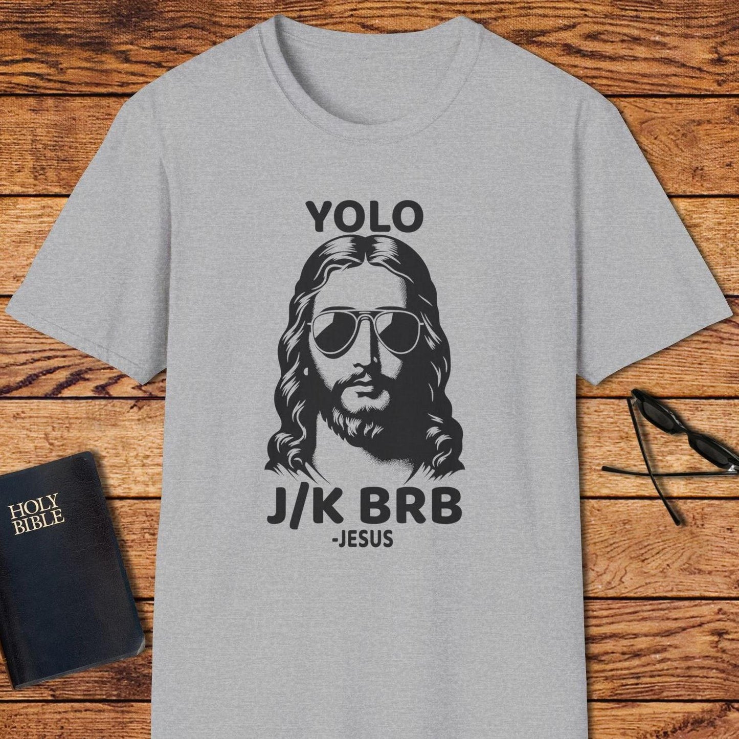 Yolo Jesus JK BRB T-Shirt