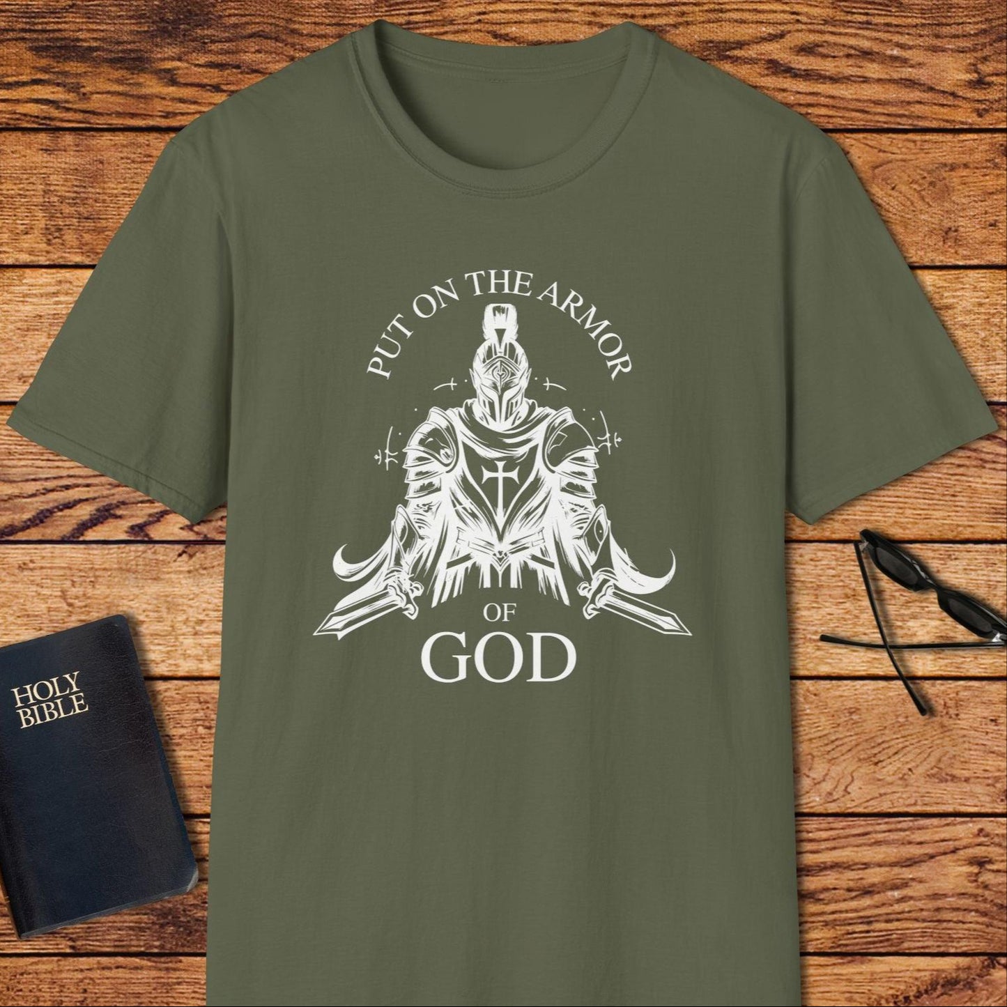 Put On The Armor Of God Knight T-Shirt
