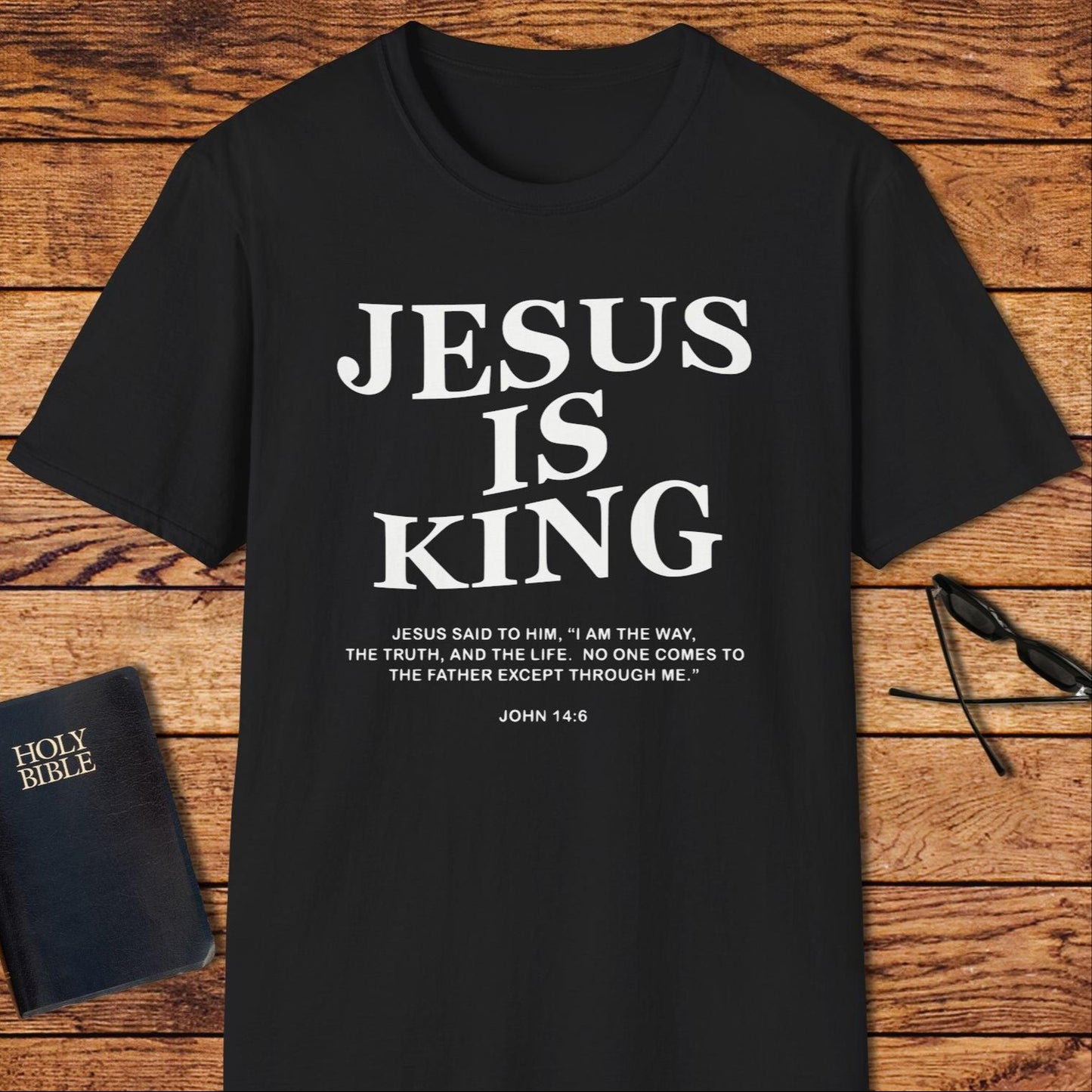 Jesus Is King Verse T-Shirt