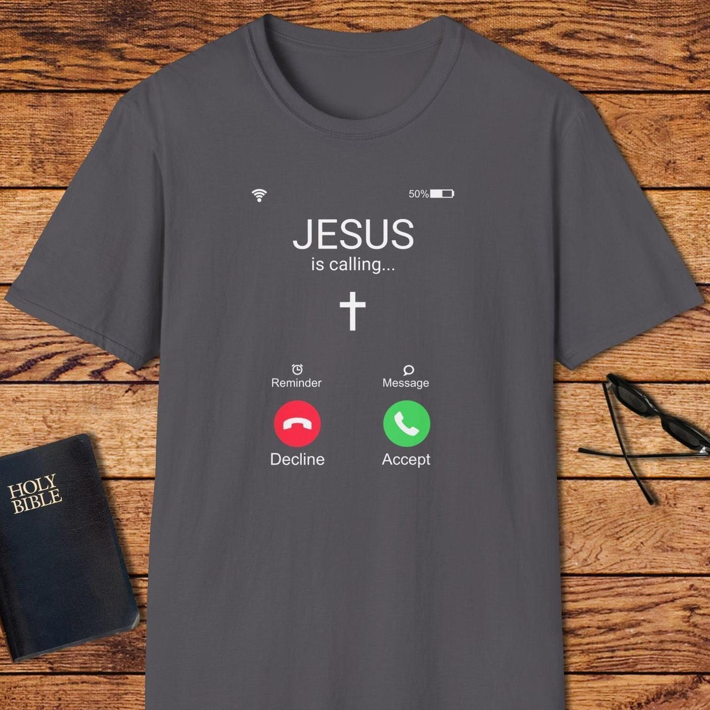 Jesus Is Calling Phone T-Shirt