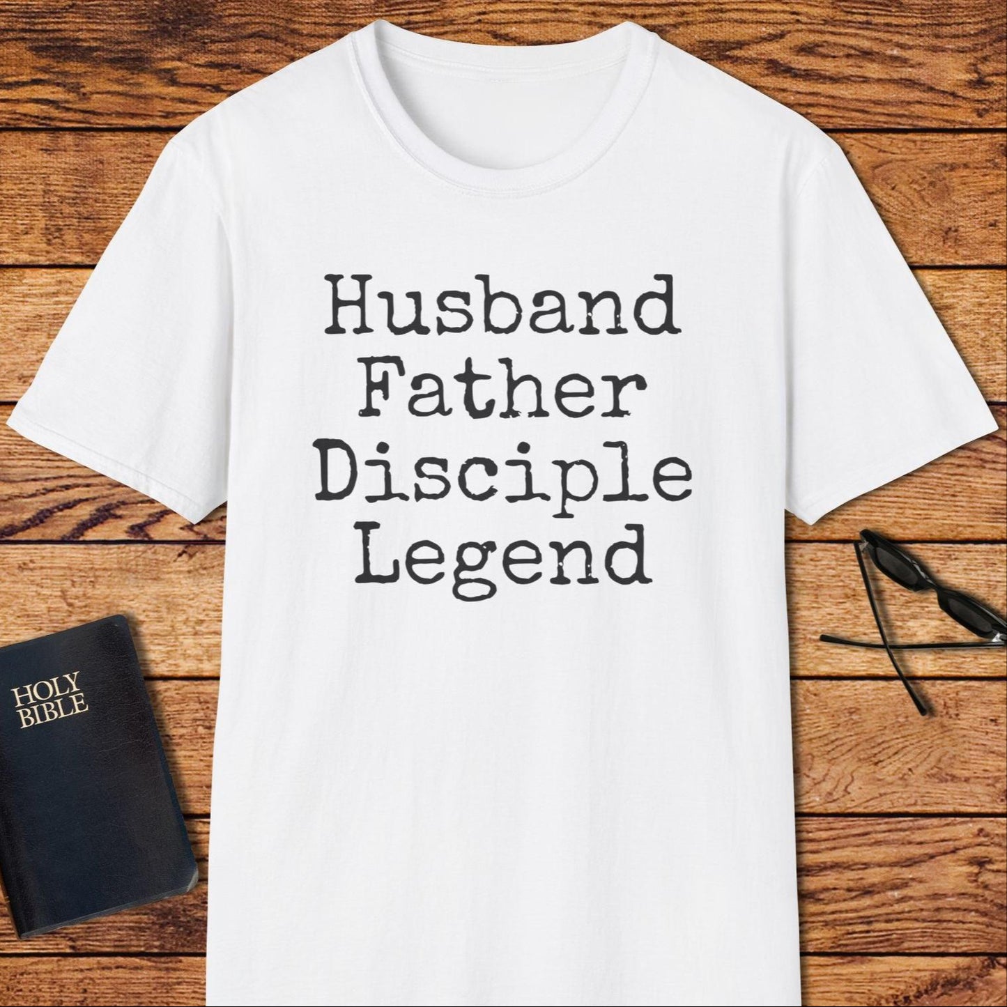 Husband Father Disciple Legend T-Shirt