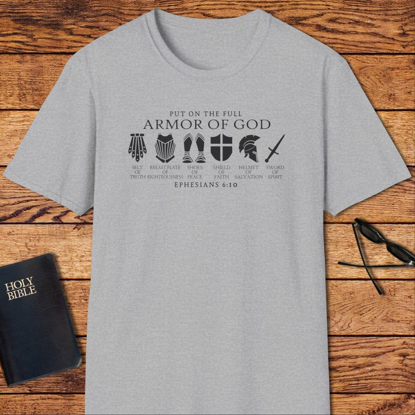 Armor Of God Individual Elements Ephesians T-Shirt