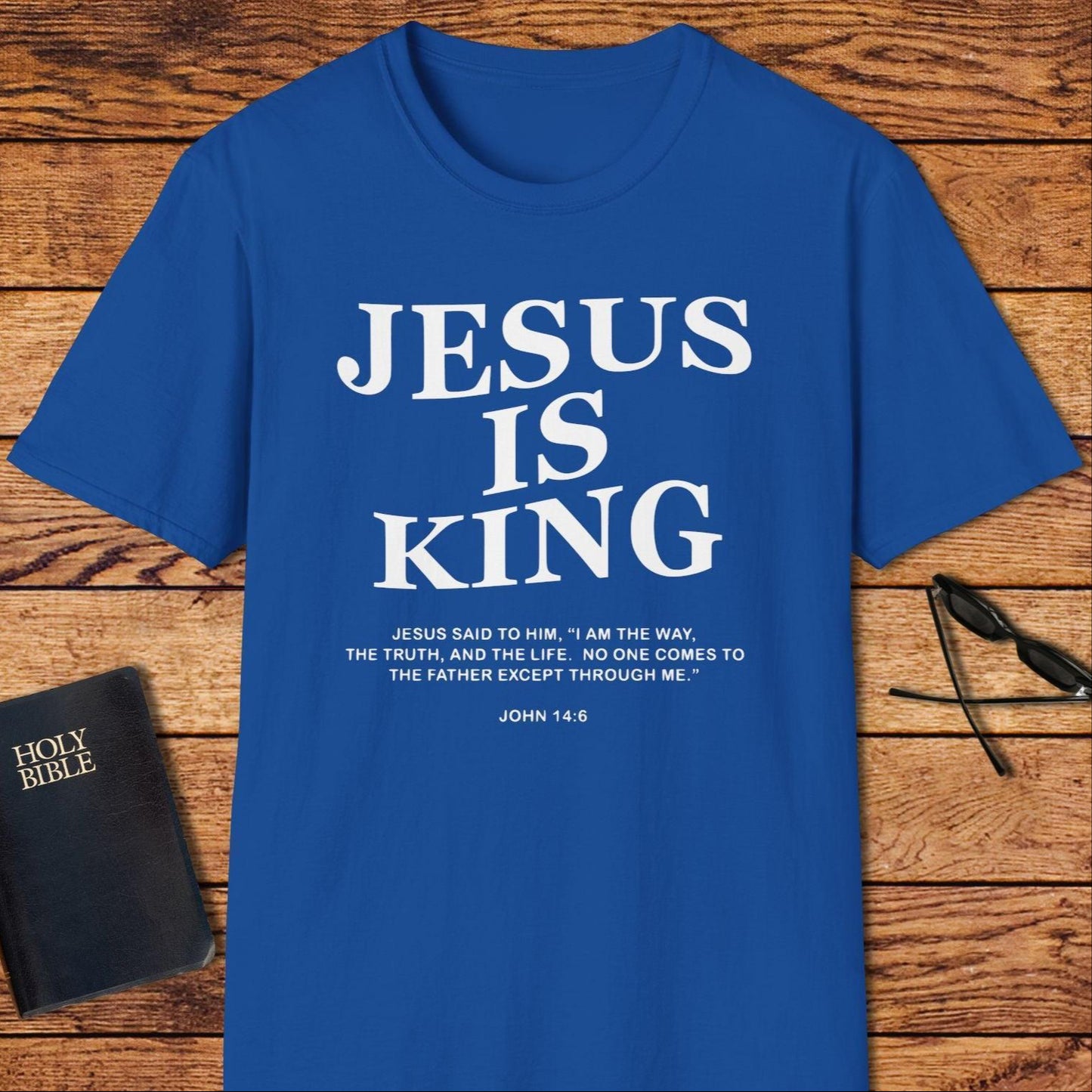 Jesus Is King Verse T-Shirt