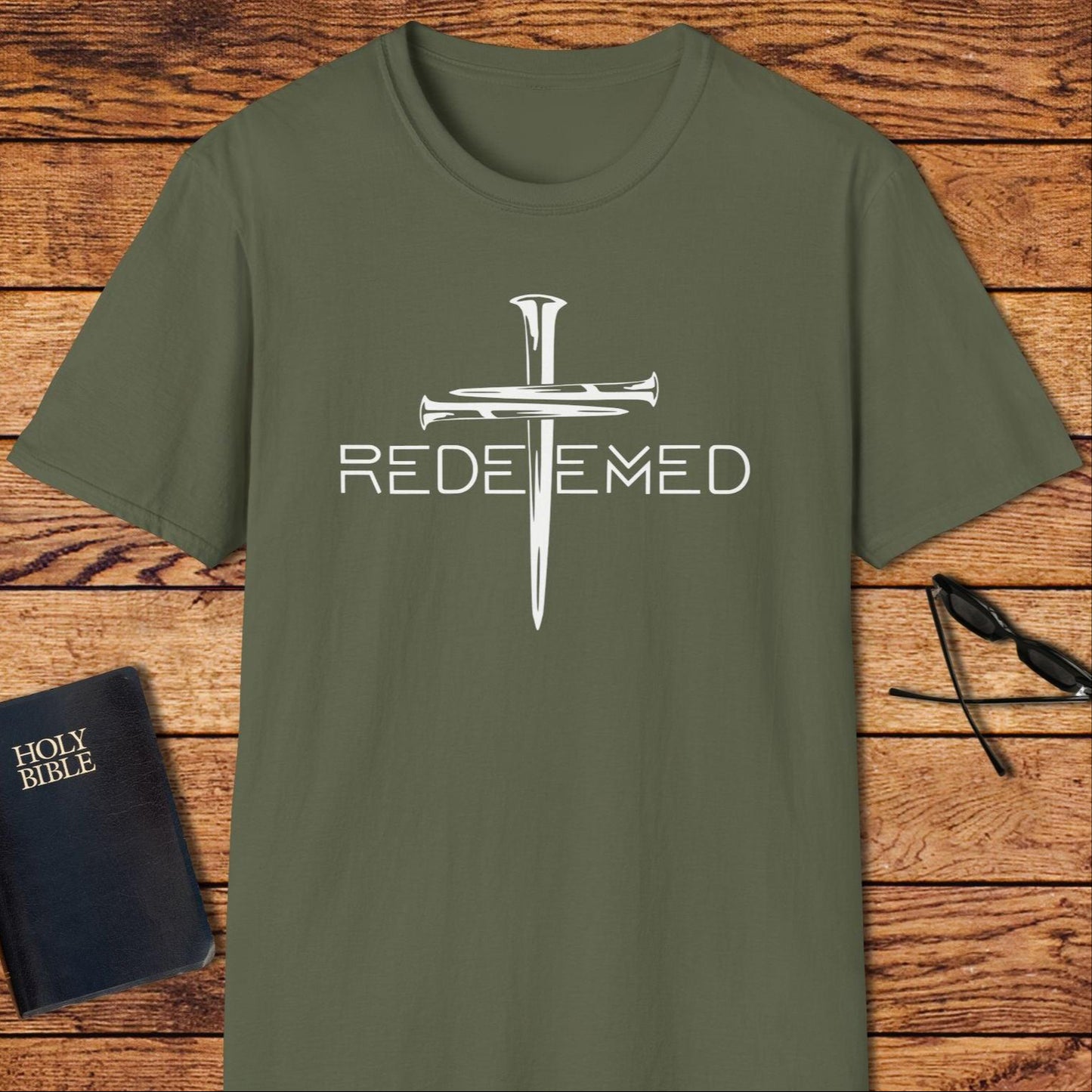 Redeemed Nail Cross T-Shirt