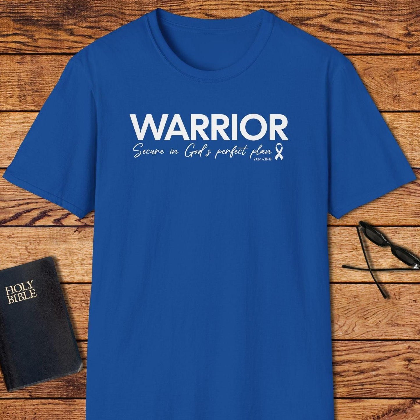 Warrior Secure In God's Perfect Plan T-Shirt