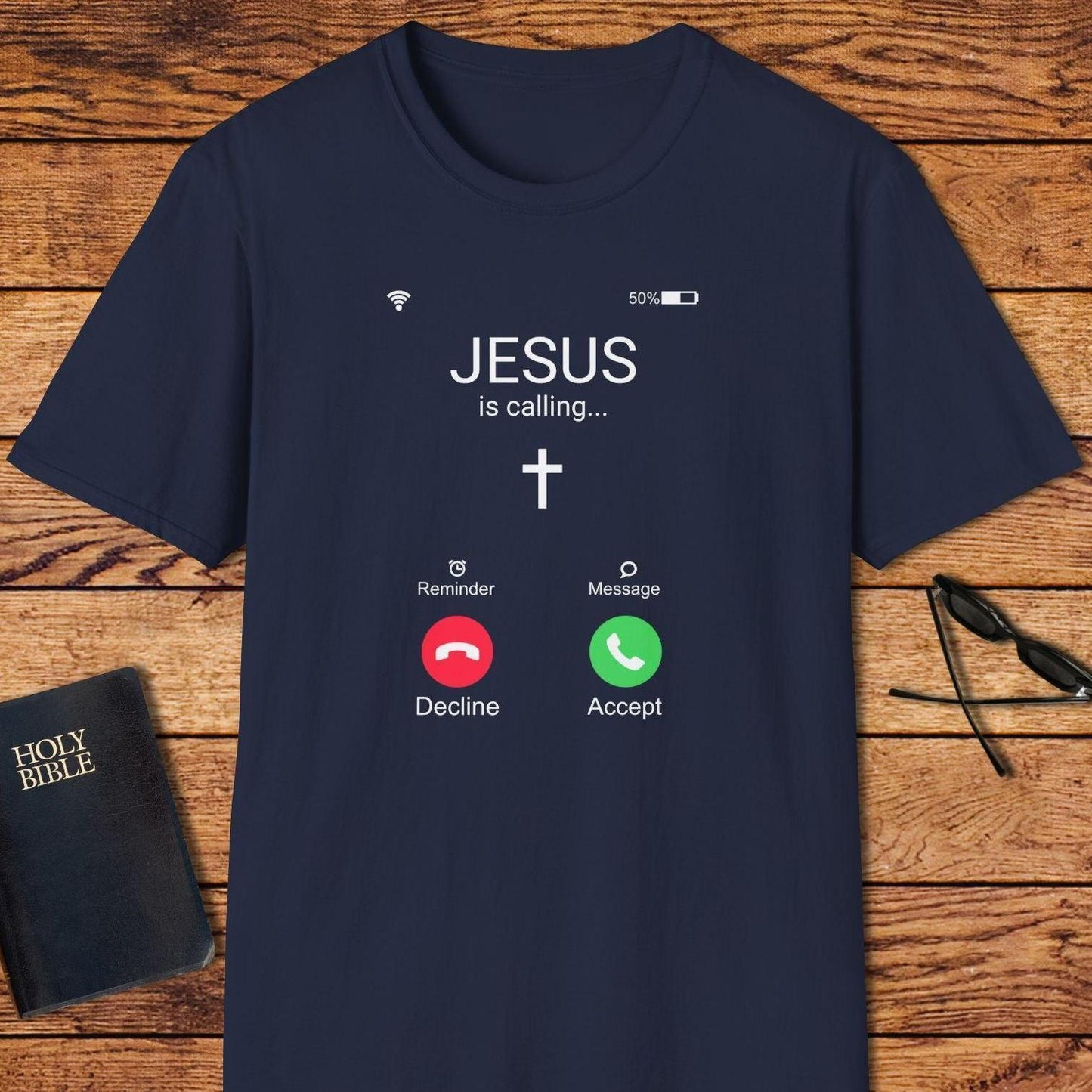 Jesus Is Calling Phone T-Shirt