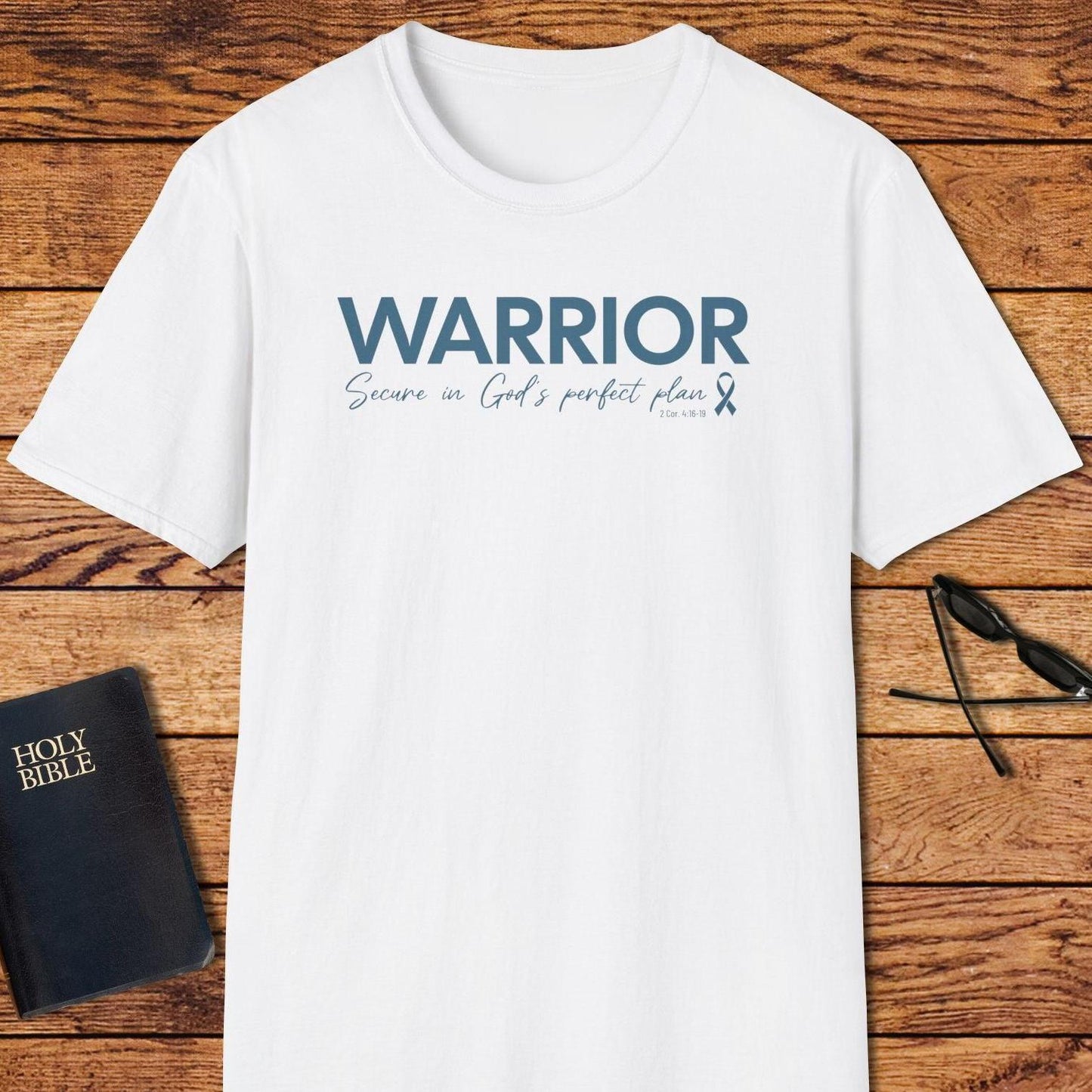 Warrior Secure In God's Perfect Plan T-Shirt