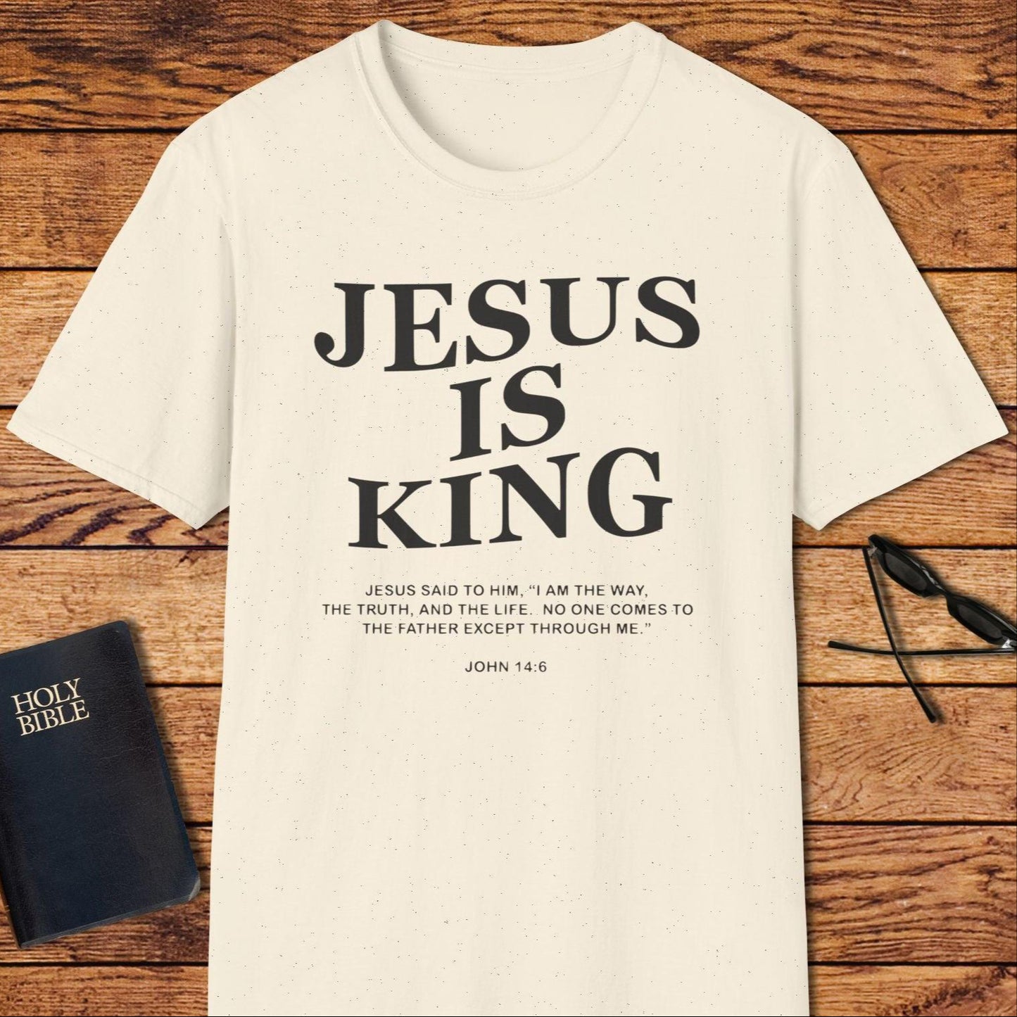 Jesus Is King Verse T-Shirt