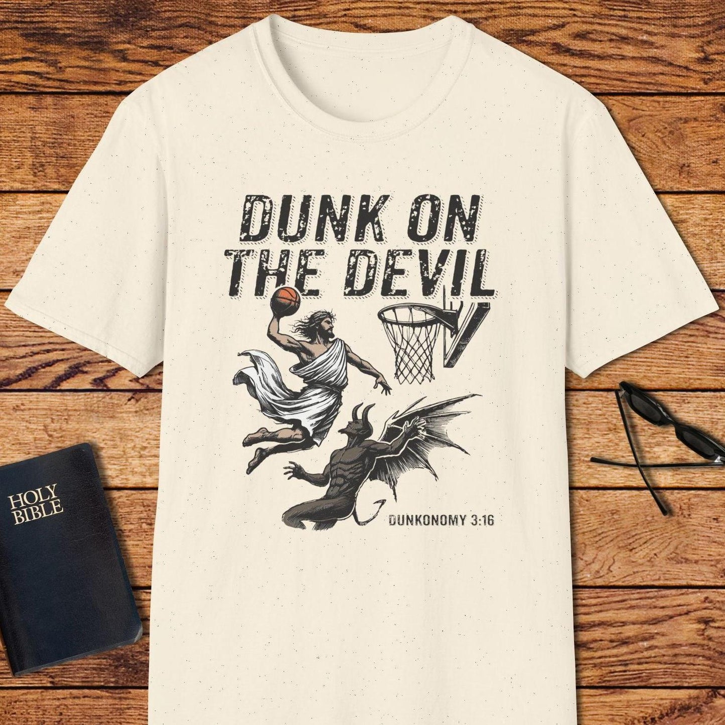 Dunk On The Devil T-Shirt