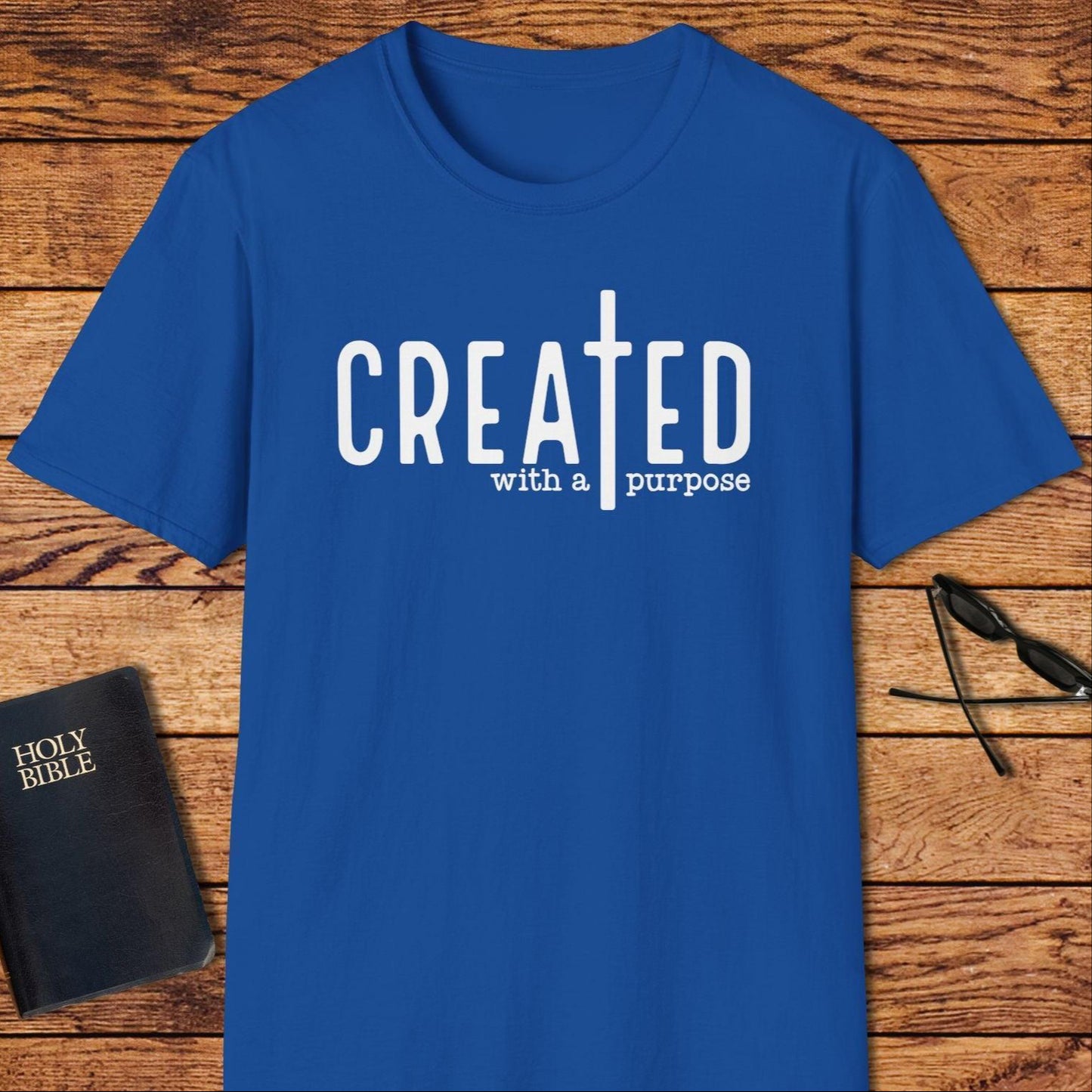 Created With A Purpose Cross T-Shirt