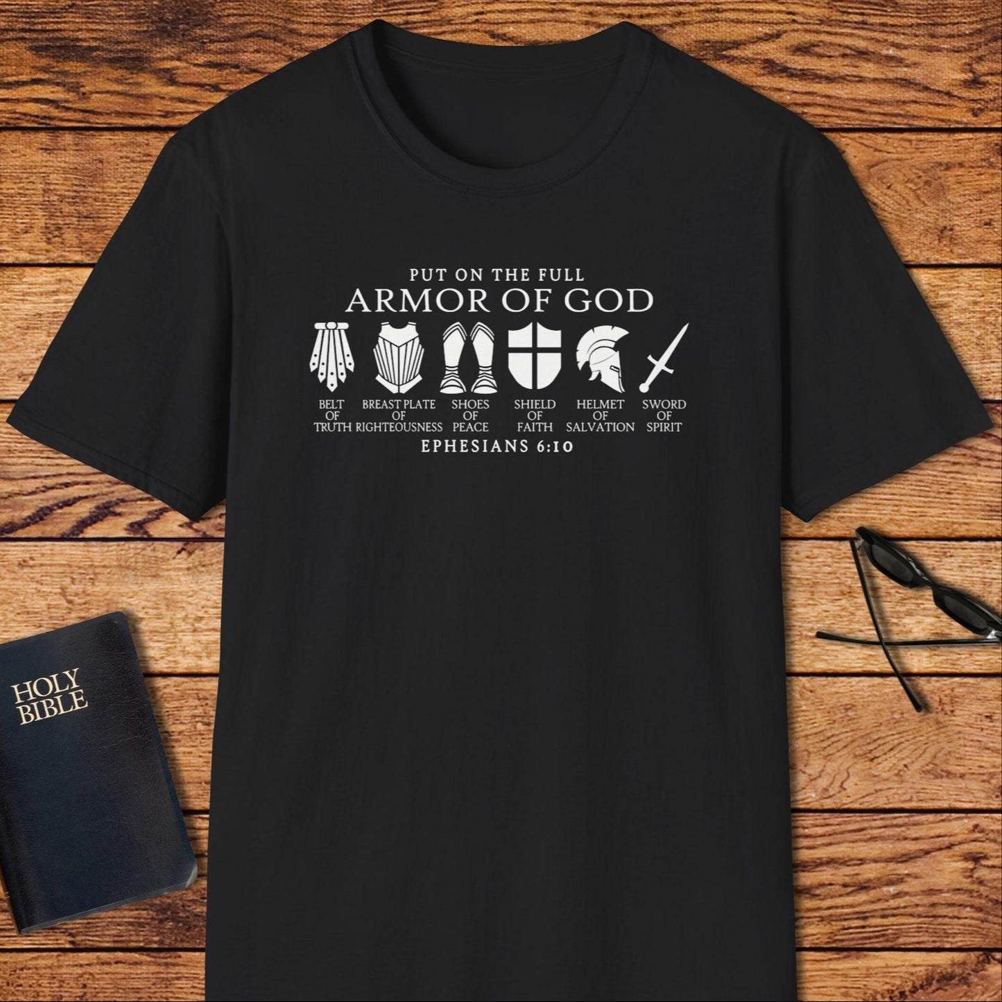 Armor Of God Individual Elements Ephesians T-Shirt