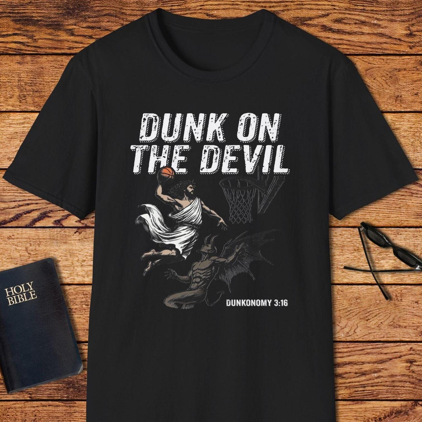 Dunk On The Devil T-Shirt
