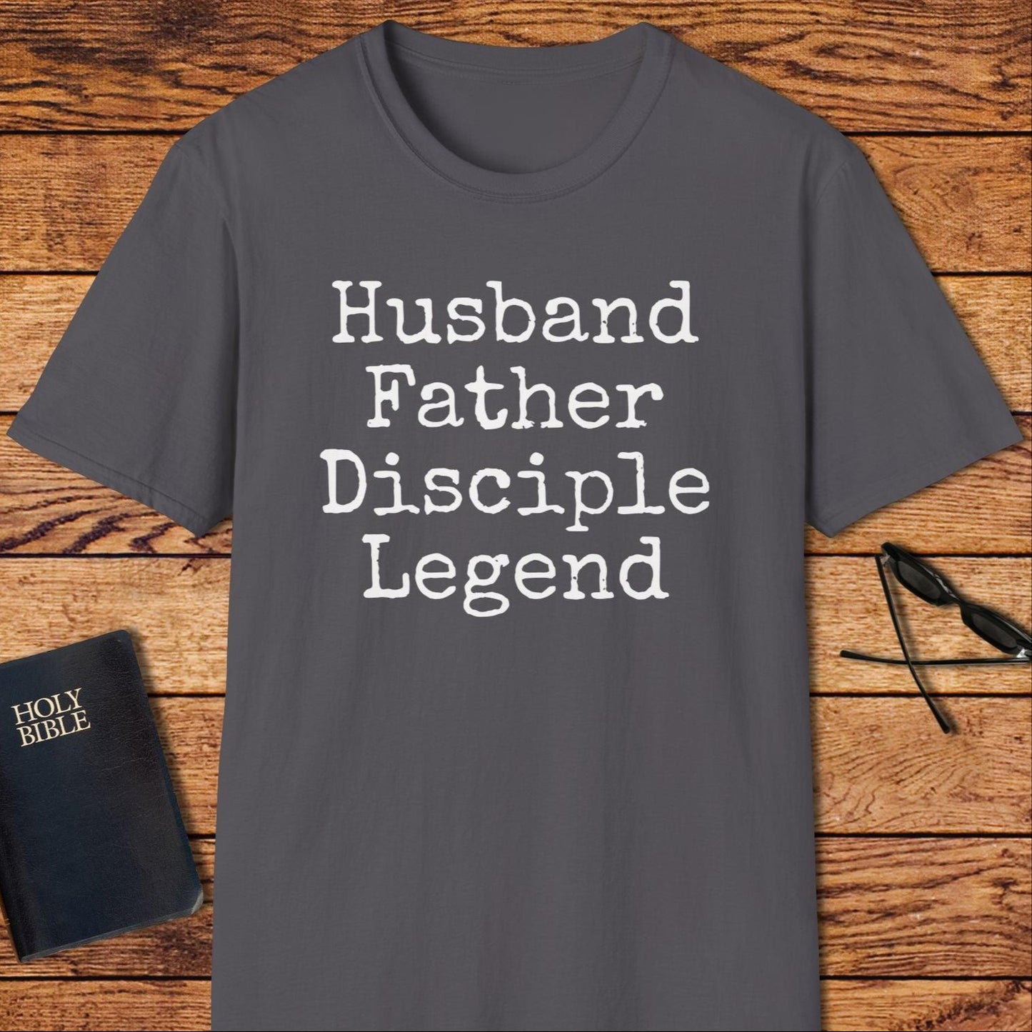 Husband Father Disciple Legend T-Shirt