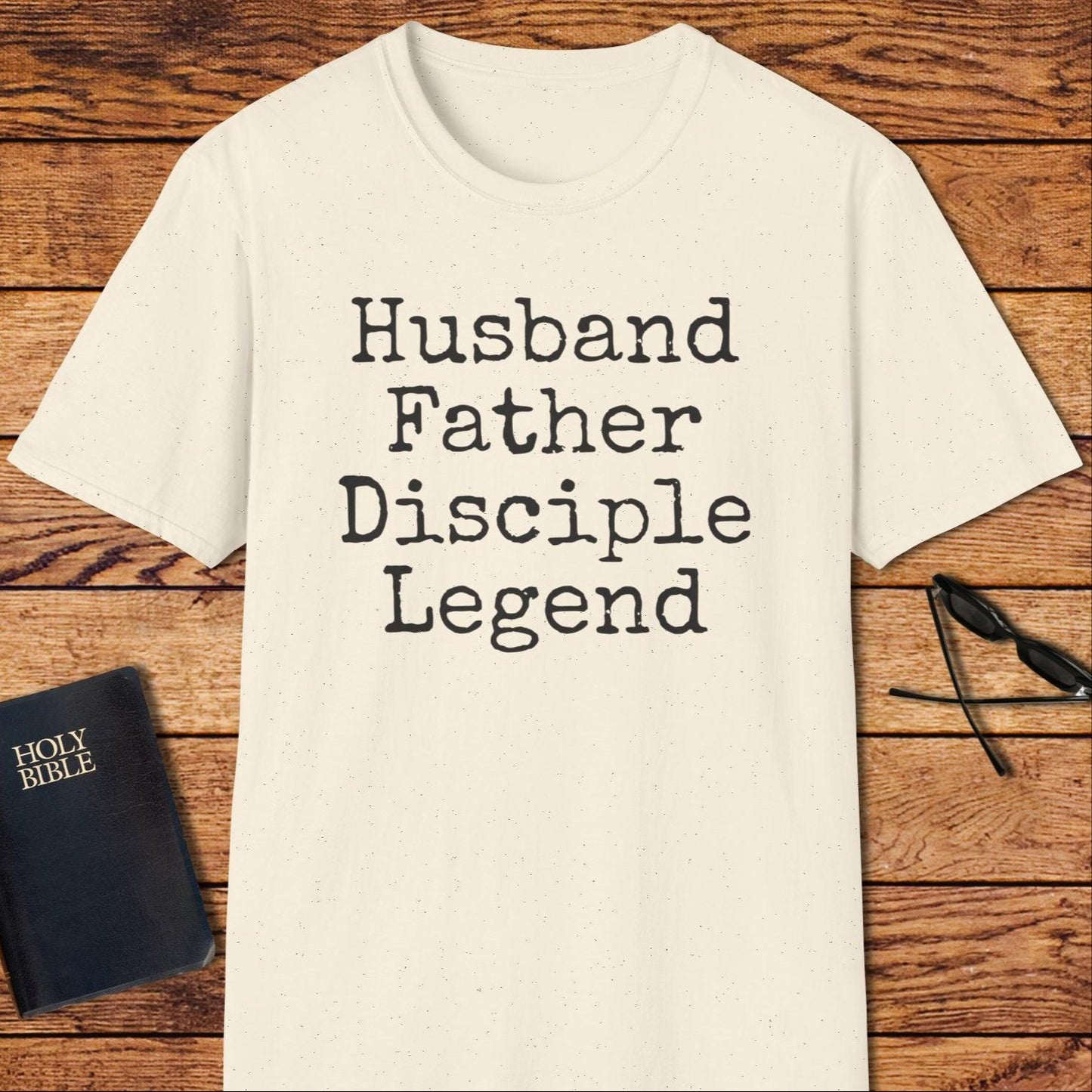 Husband Father Disciple Legend T-Shirt