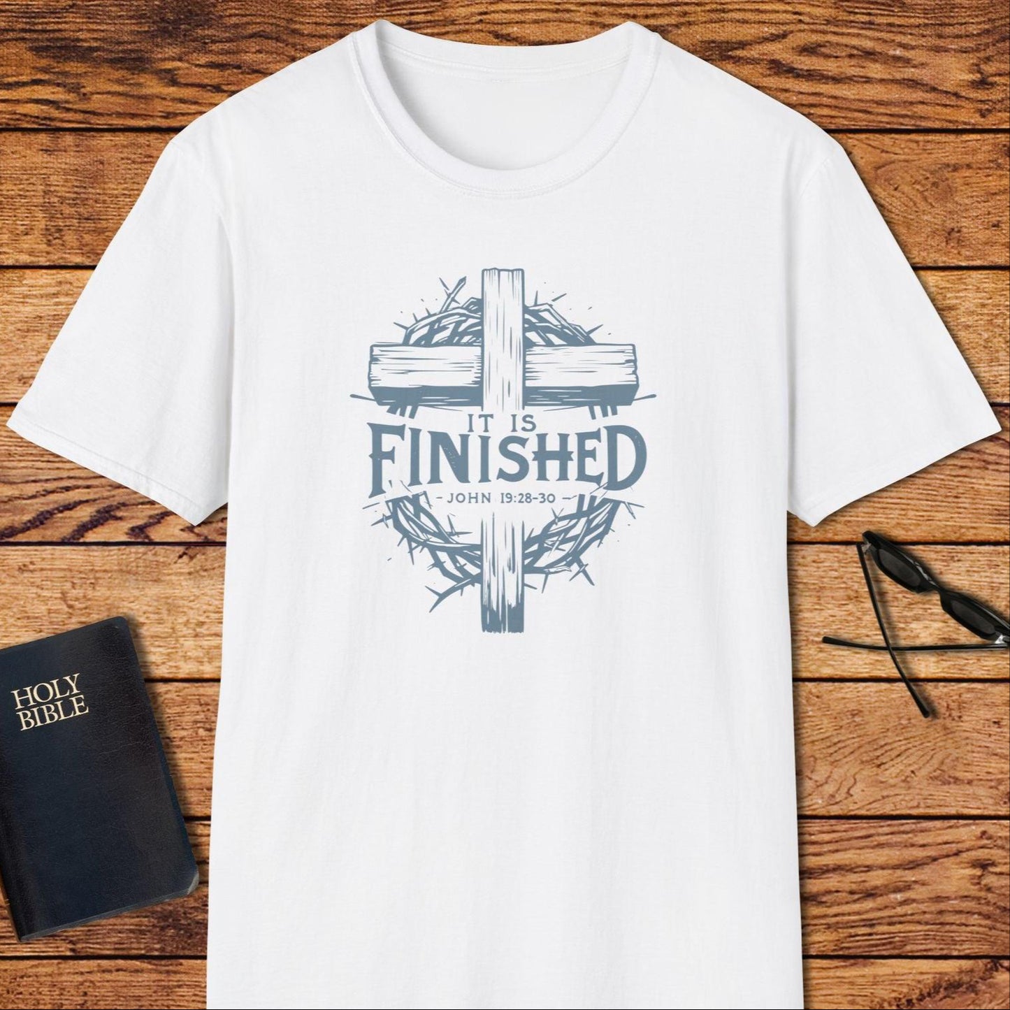 It Is Finished Cross & Thorns T-Shirt