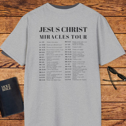Jesus Christ Miracles Tour T-Shirt
