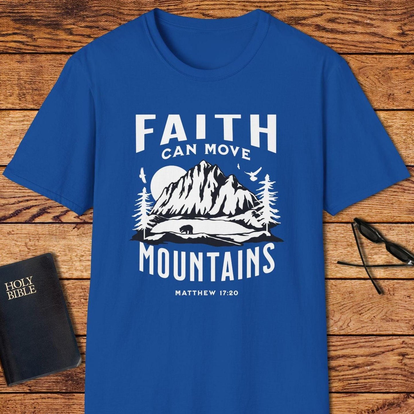 Faith Can Move Mountains Graphic T-Shirt